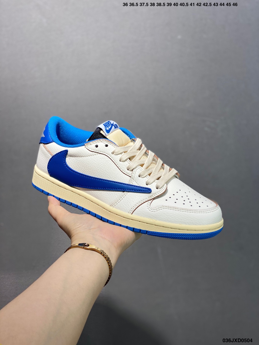 Air Jordan 1 Low Travis Scott Reverse Mocha Blue Sneakers 3 i1746289908677 3717 0 1
