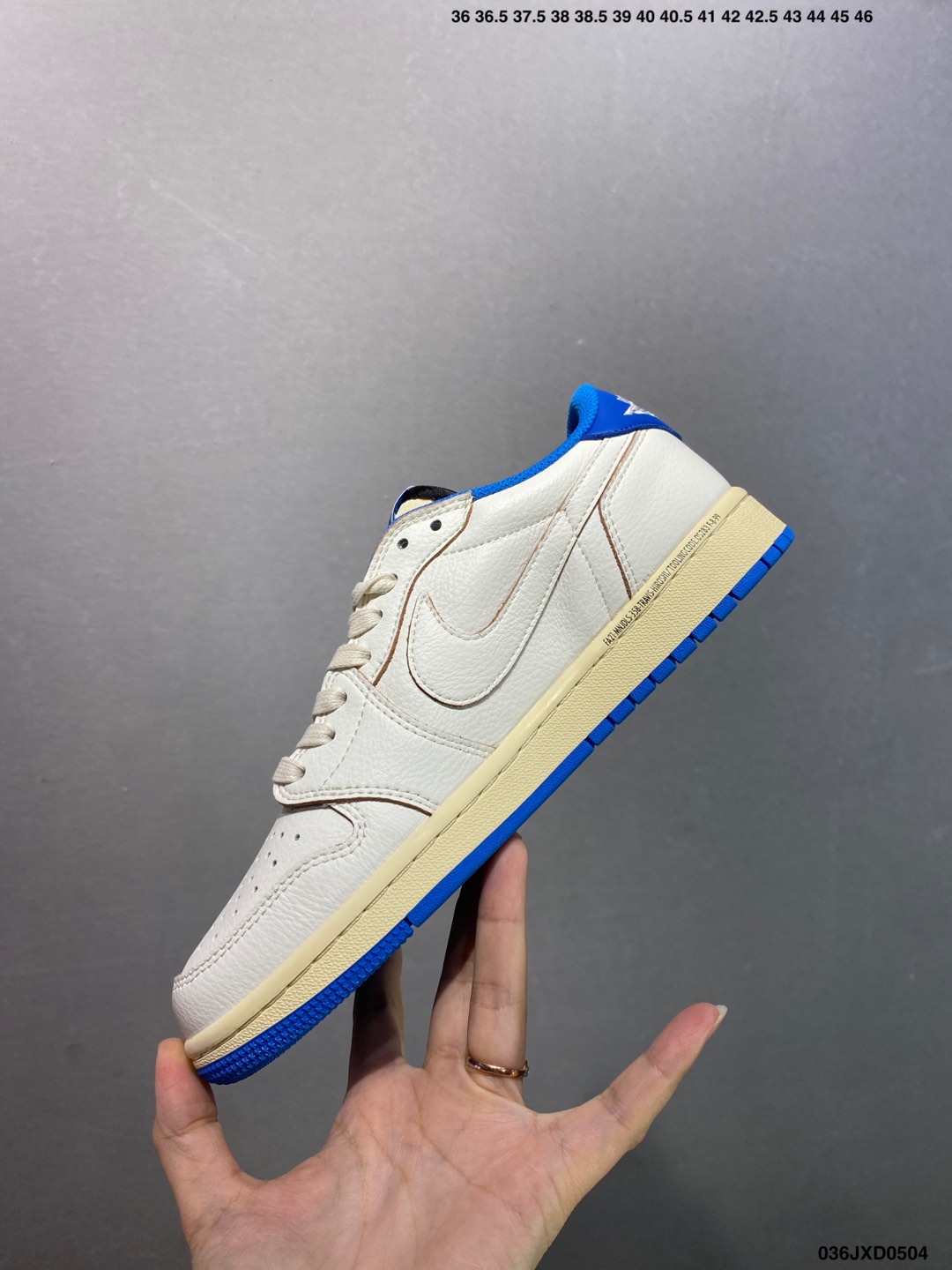 Air Jordan 1 Low Travis Scott Reverse Mocha Blue Sneakers 4 i1746289908812 6336 0 2
