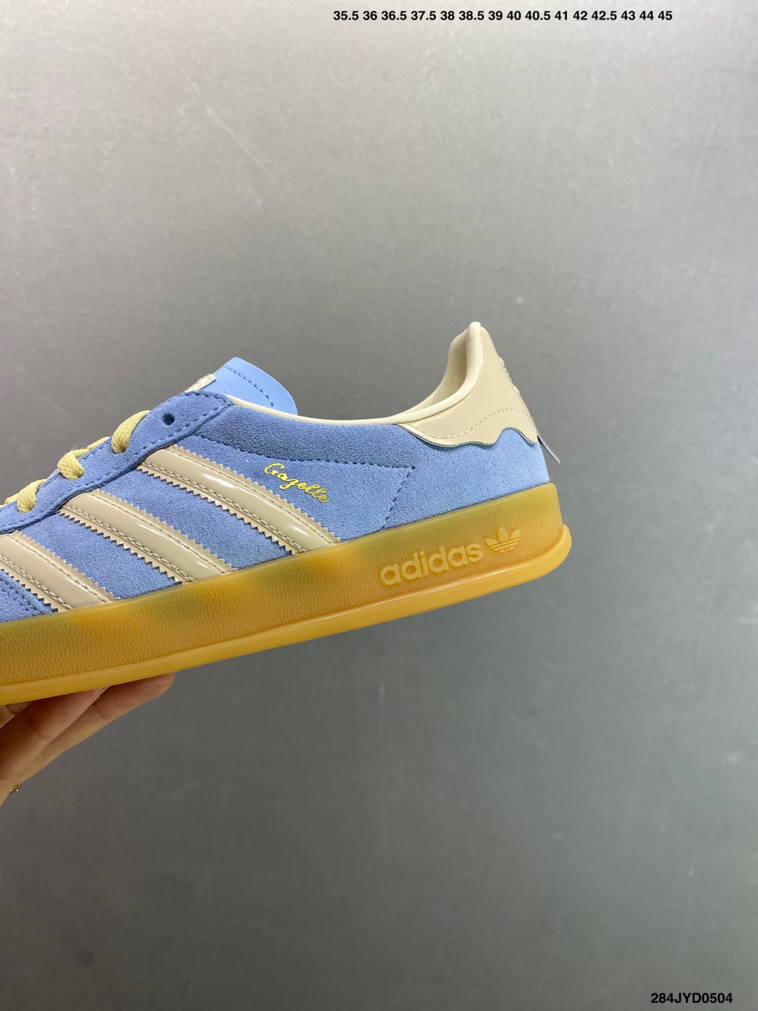 Adidas Originals Gazelle Indoor Casual Low-Top Sneakers - Light Blue 7 i1746290477799 4464 0 5