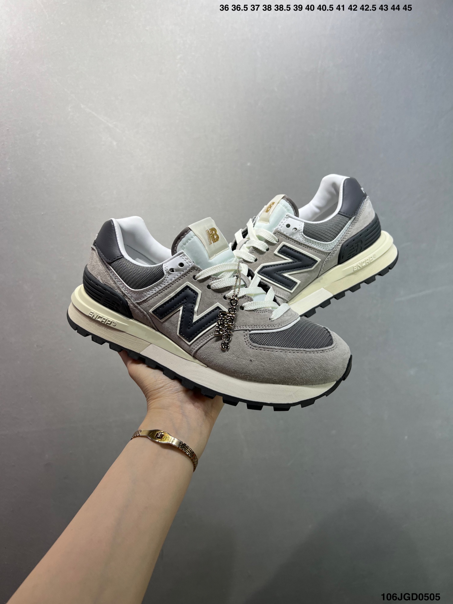 New Balance 5740 Series Blue Suede and Mesh Sneakers 9 i1746373035306 4553 0 7