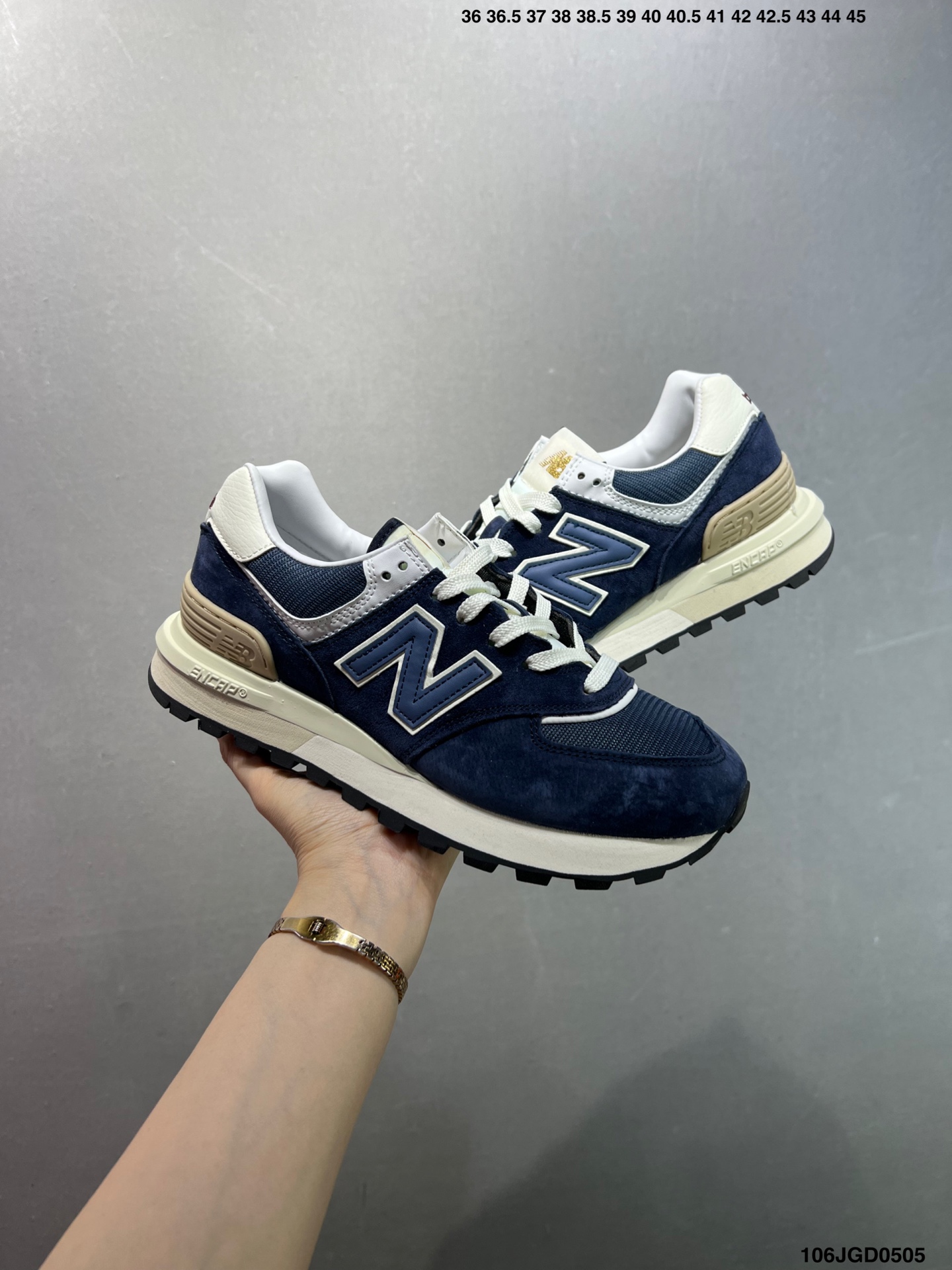New Balance 5740 Series Blue Suede and Mesh Sneakers 7 i1746373065704 2096 0 7