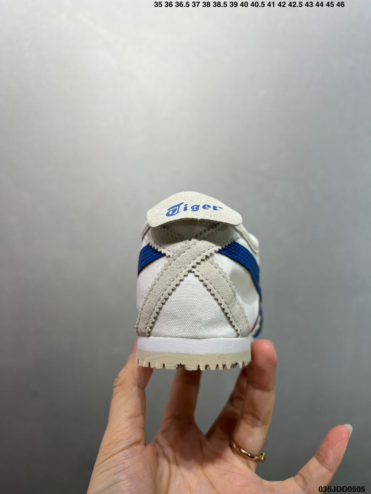 Onitsuka Tiger Mexico 66 Classic Retro Running Shoes in White/Blue/Red 5 i1746375299379 4787 0 3