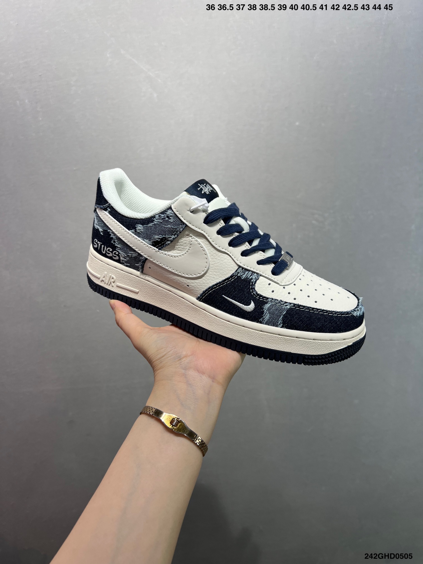 Nike Air Force 1 '07 Low Stussy Fossil Stone Sneakers XX3168-165 8 i1746375482206 6600 0 1