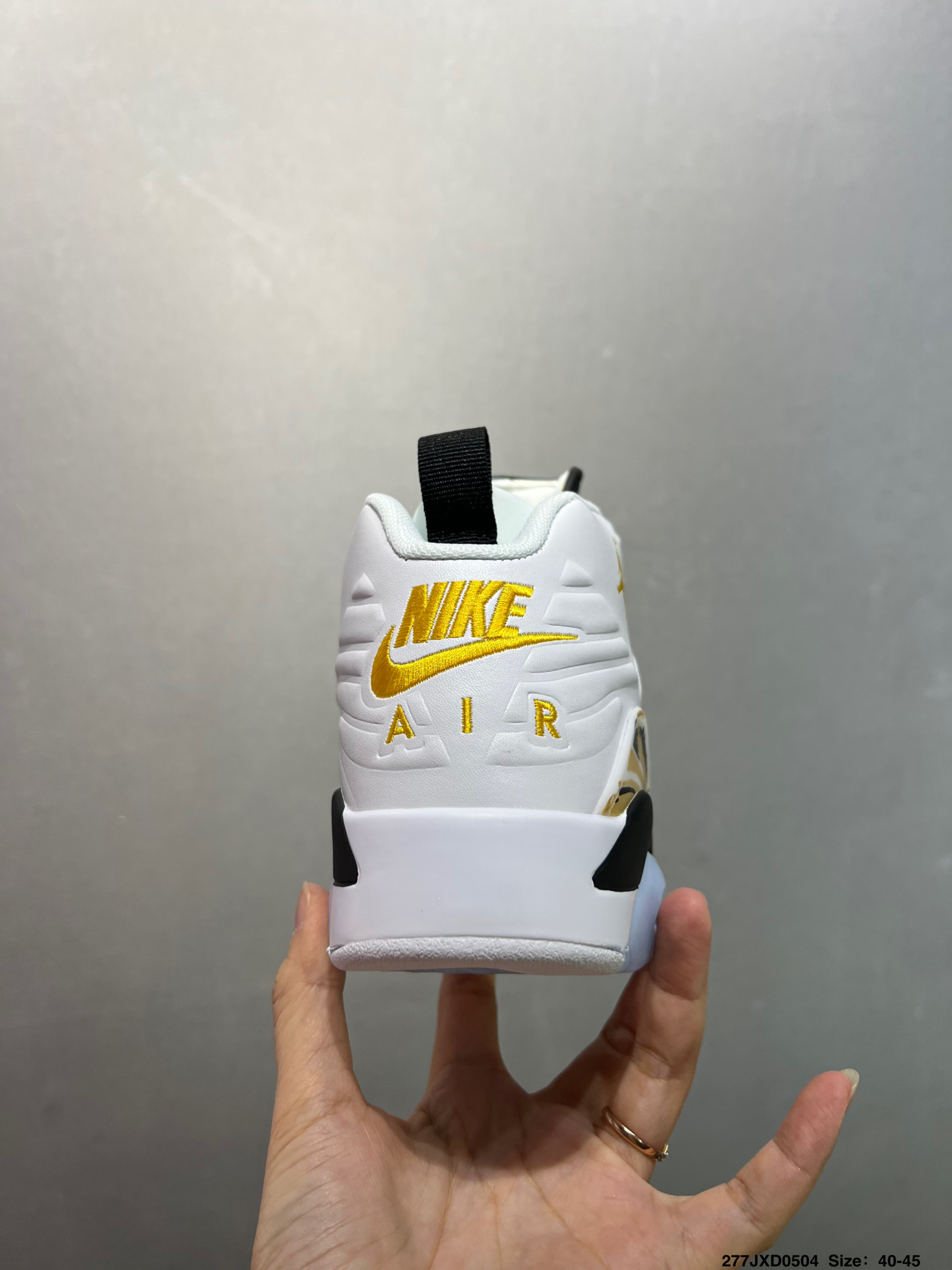 Nike Air Jordan Jumpman MVP Basketball Shoes - White/Gold - DZ4475-001 5 i1746376059186 5268 0 3