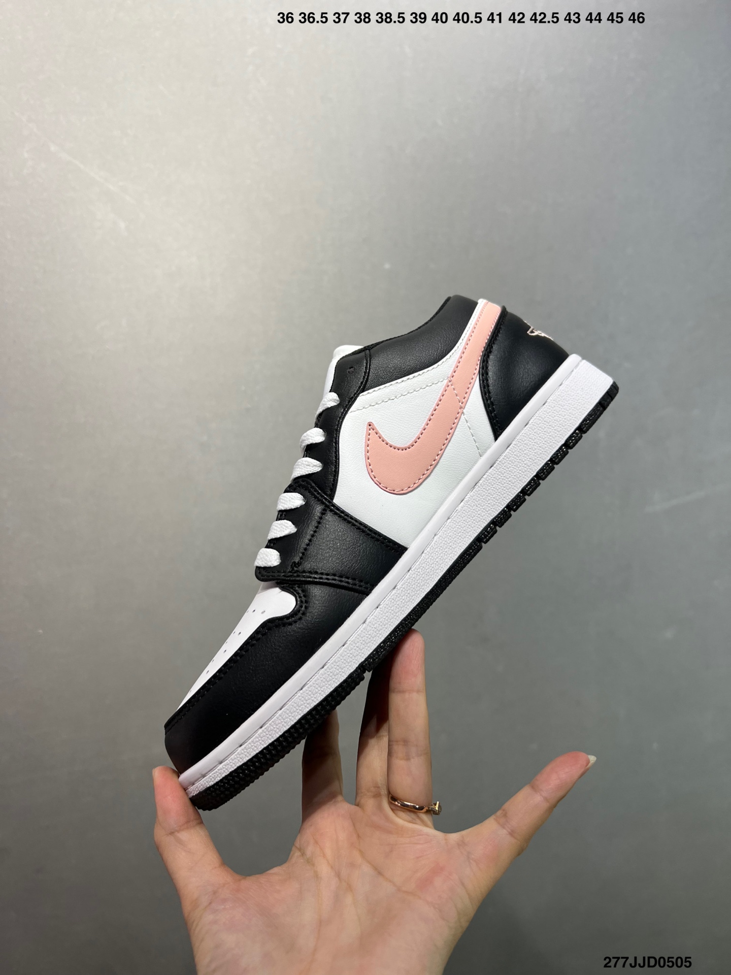 Nike Air Jordan 1 Low Black White Pink Casual Sneakers 4 i1746376334694 5047 0 2