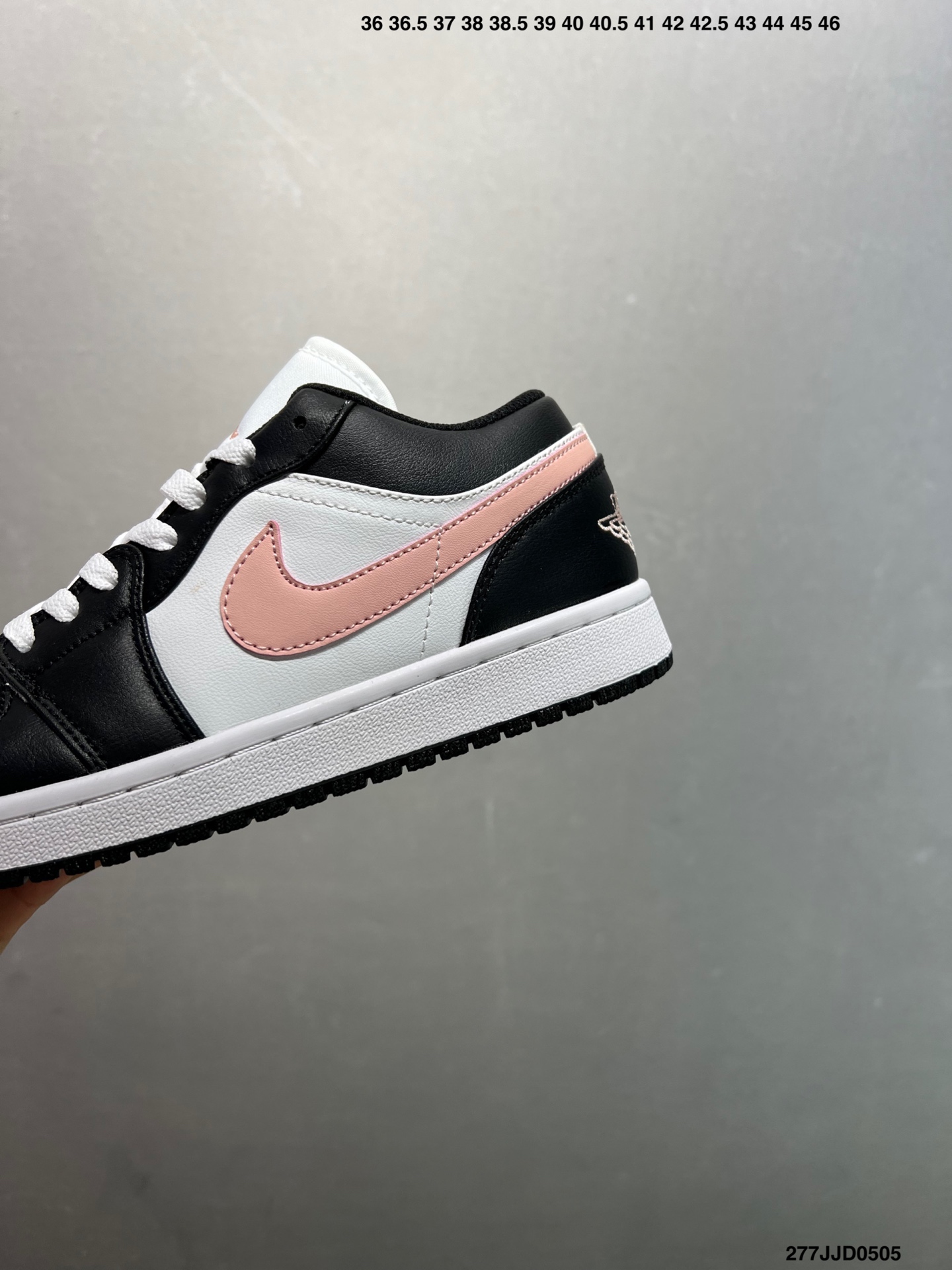 Nike Air Jordan 1 Low Black White Pink Casual Sneakers 7 i1746376334725 4691 0 5
