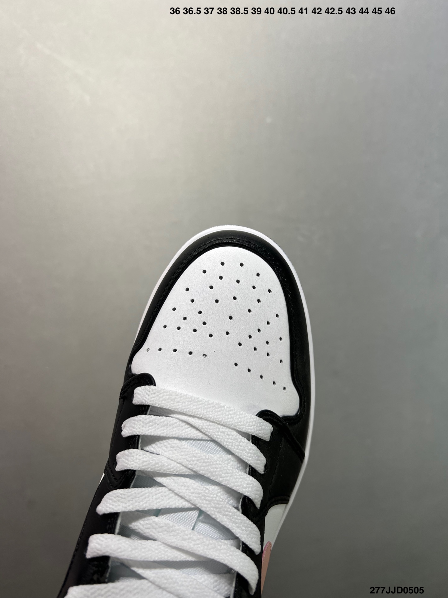 Nike Air Jordan 1 Low Black White Pink Casual Sneakers 6 i1746376336476 9539 0 4