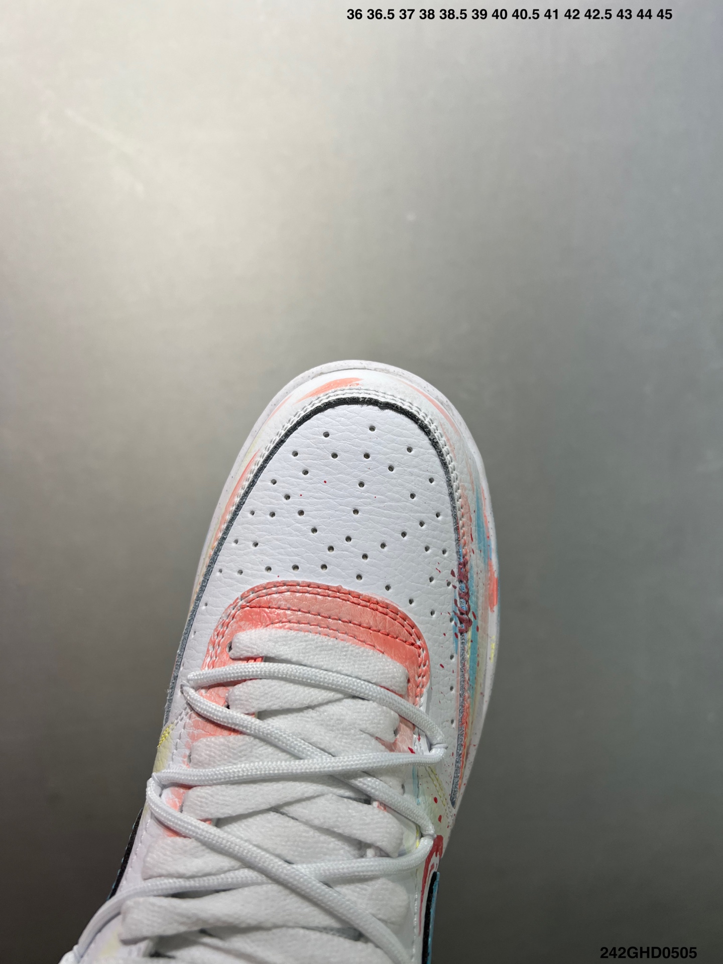 Nike Court Vision Low 'Phantom Cross' Custom Graffiti Sneakers 6 i1746376414361 6229 0 4
