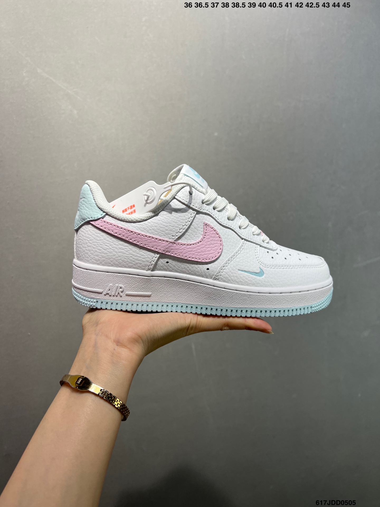 Nike Air Force 1 '07 Low White/Pink Women's Sneakers - Authentic & Stylish 2 i1746376542834 4942 0 0