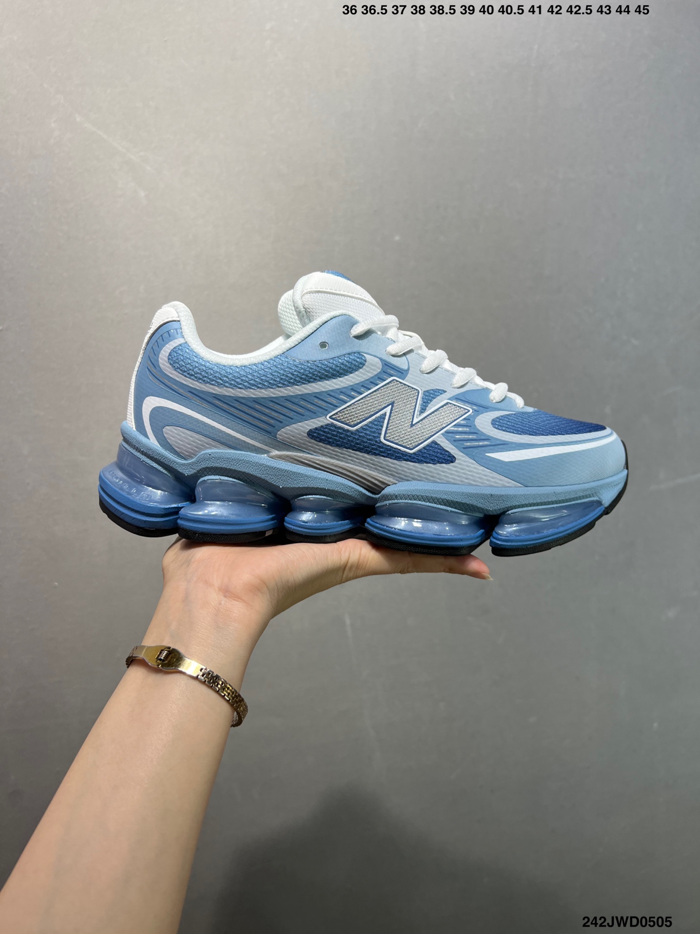 New Balance U2000AA Mesh Casual Shoes - Light Blue, Sizes 36-45 2 i1746376591316 8635 0 0