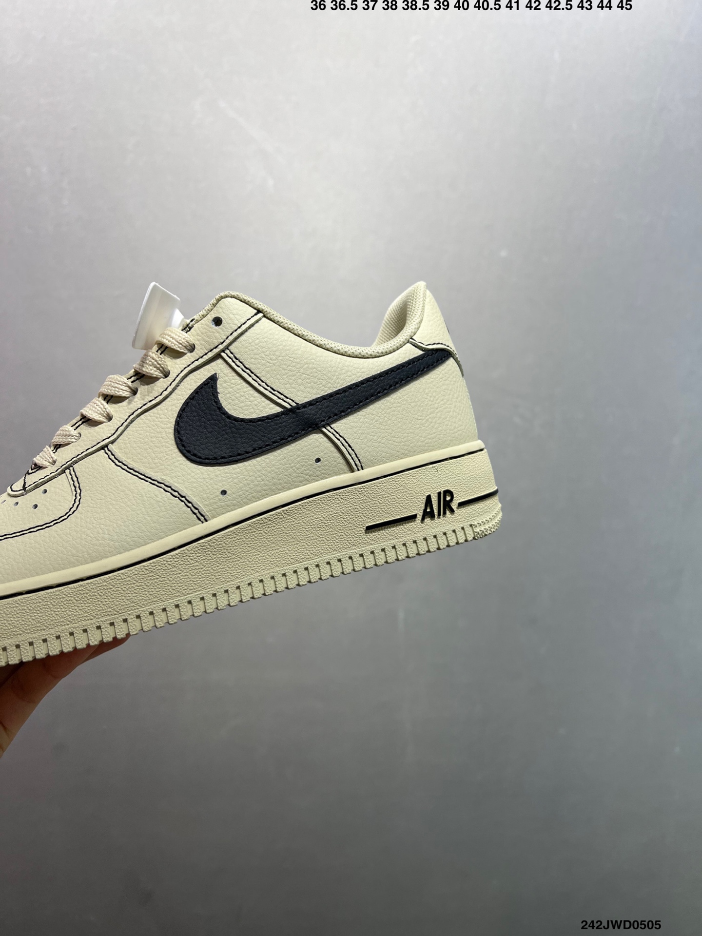 Nike Air Force 1 '07 Low Cream/Black Men's Shoes HQ2037-001 7 i1746376640706 6200 0 5