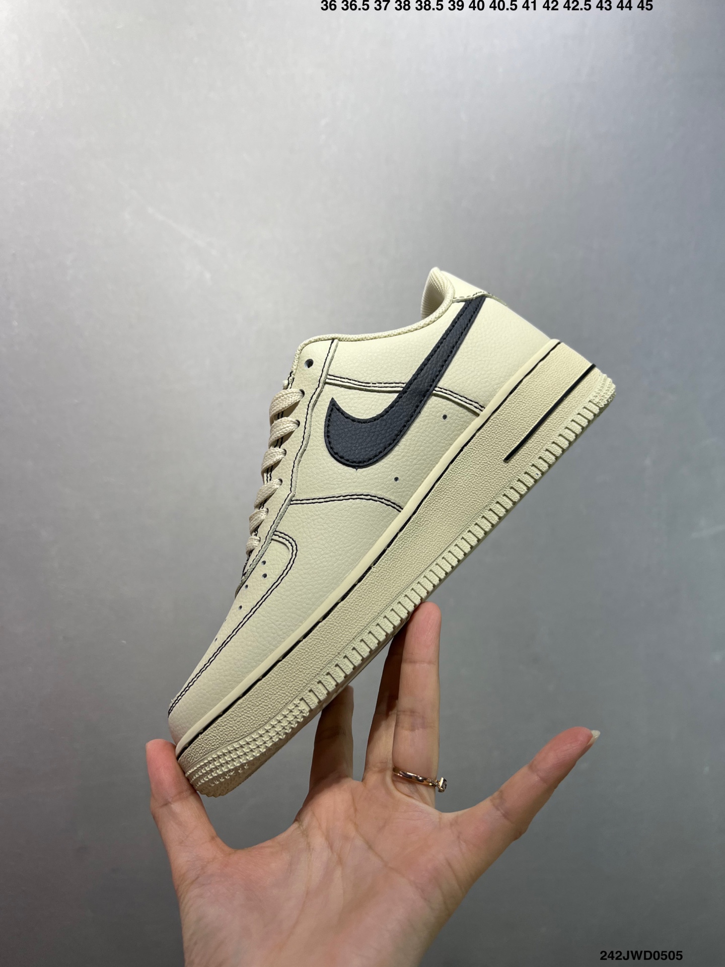 Nike Air Force 1 '07 Low Cream/Black Men's Shoes HQ2037-001 4 i1746376640717 4166 0 2