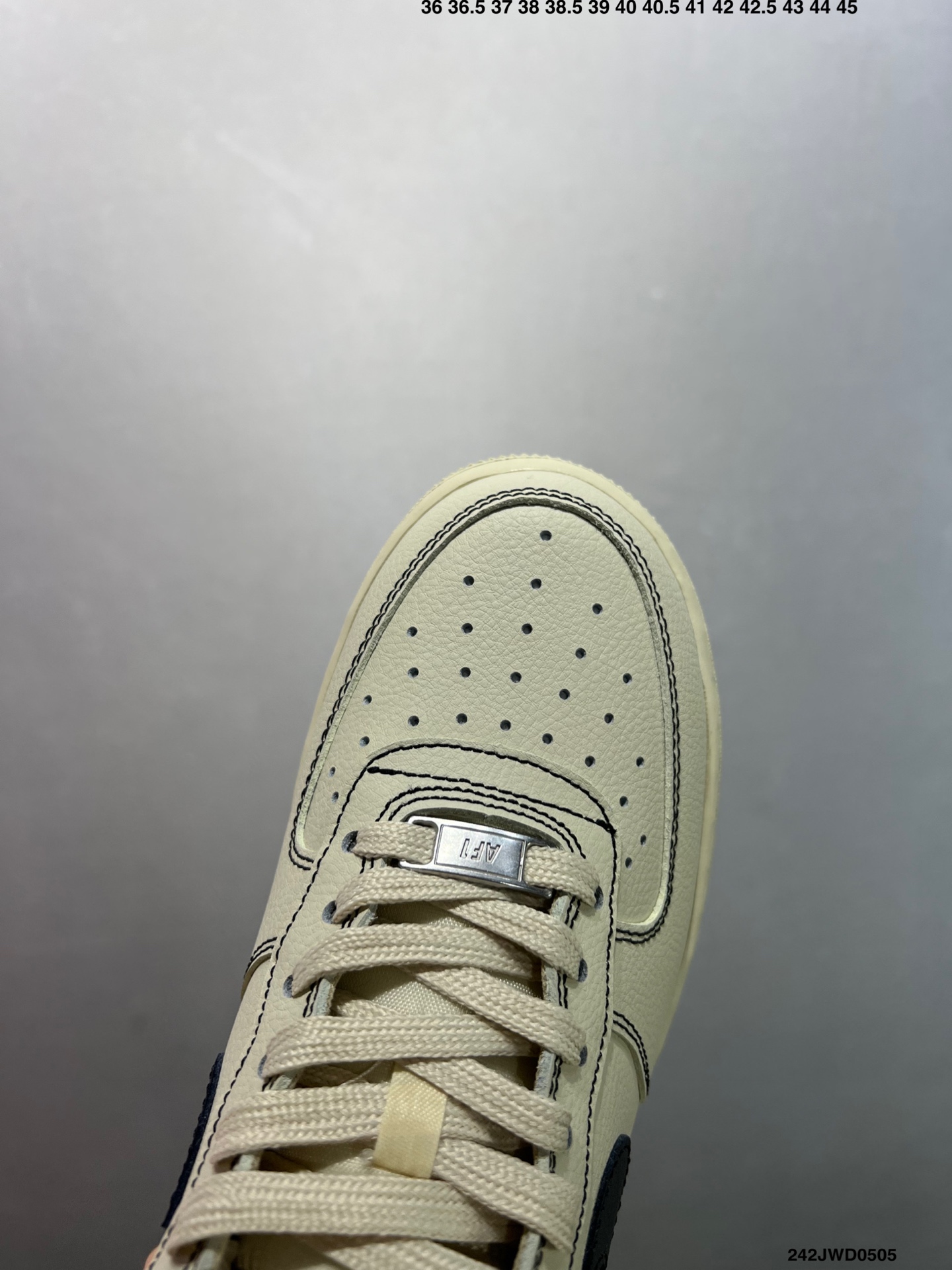 Nike Air Force 1 '07 Low Cream/Black Men's Shoes HQ2037-001 6 i1746376640728 6273 0 4