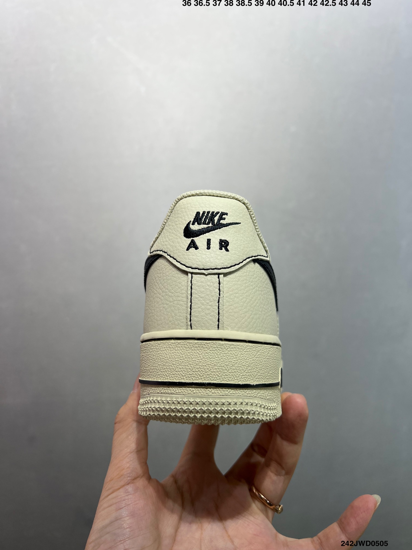 Nike Air Force 1 '07 Low Cream/Black Men's Shoes HQ2037-001 5 i1746376642504 5805 0 3