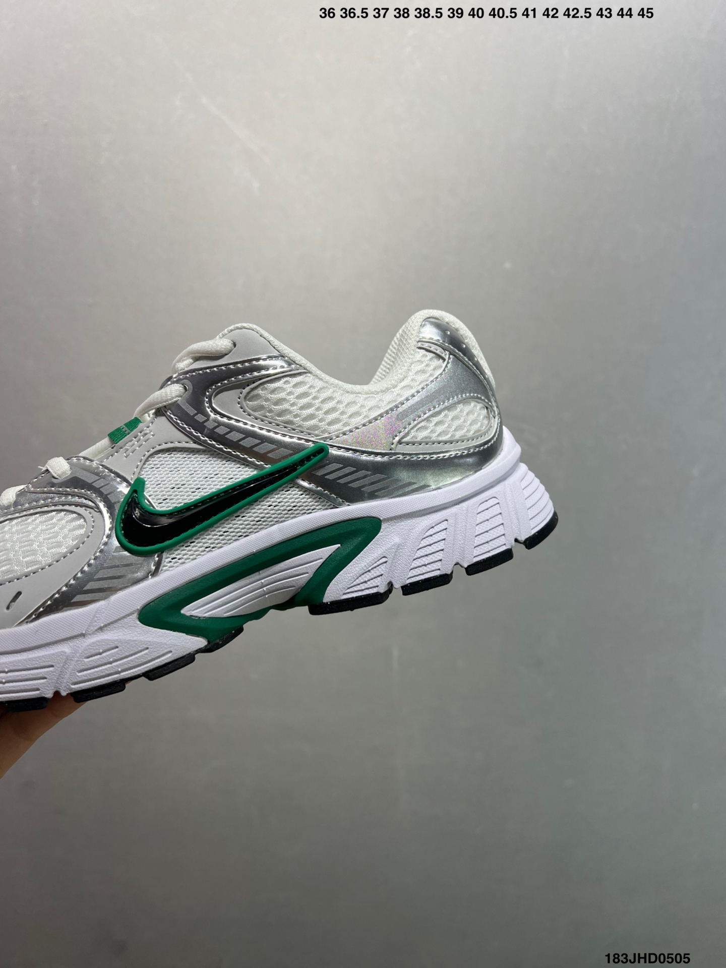 Nike V5 RNR White/Silver Retro Y3K Running Shoes - Lightweight & Breathable 7 i1746377068686 2481 0 5