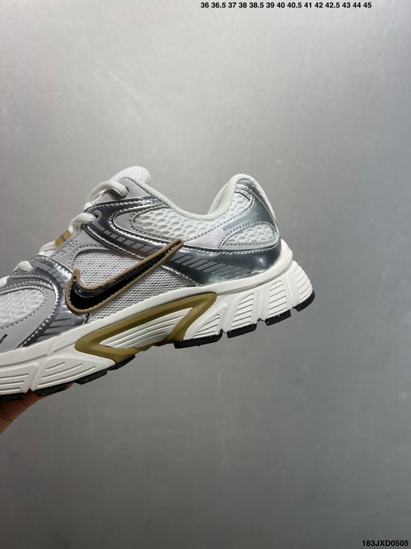 NK V5 RNR White/Silver Running Shoes - Y3K Retro Style, Ultimate Comfort 7 i1746377113462 3798 0 5