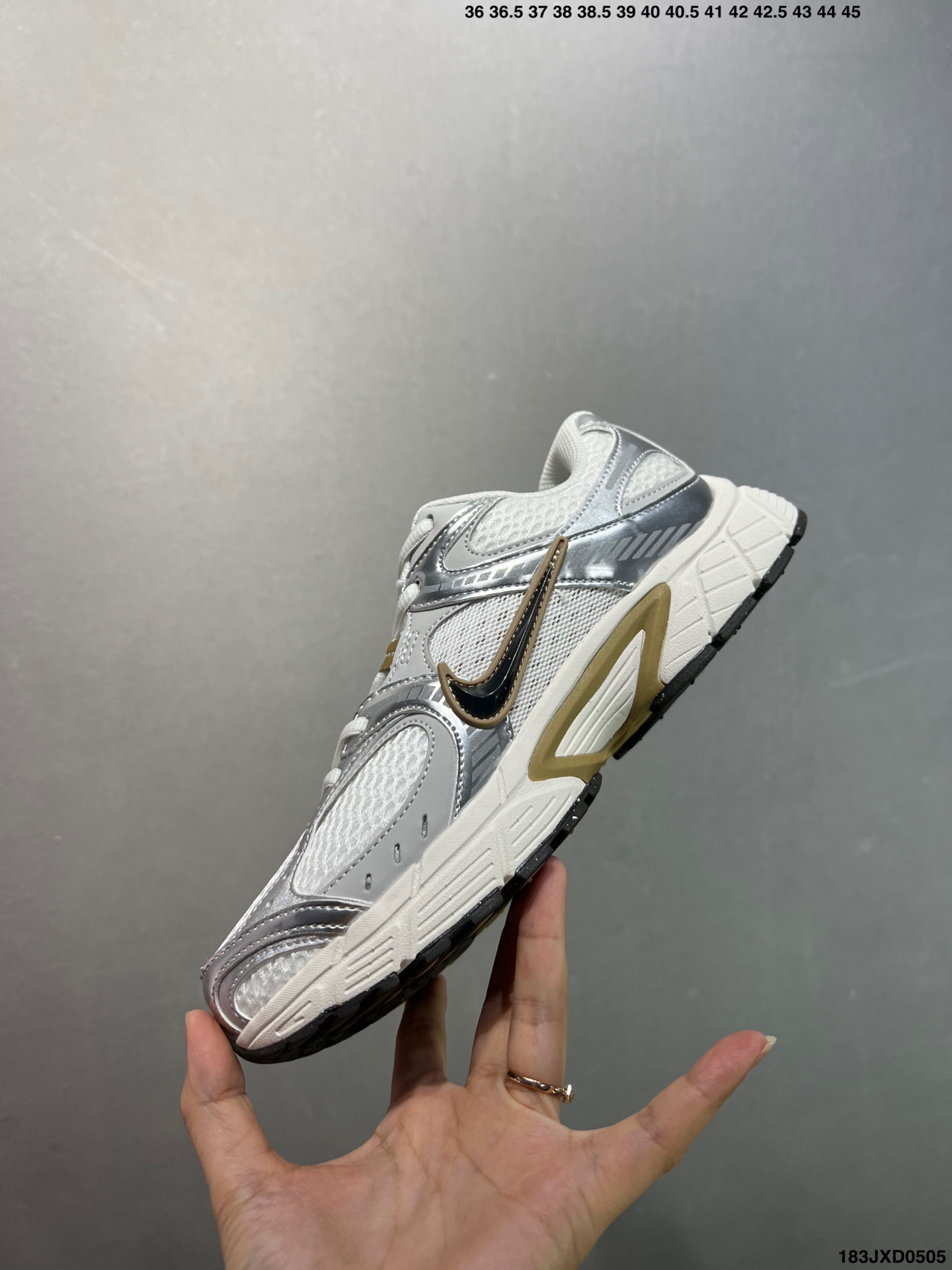 NK V5 RNR White/Silver Running Shoes - Y3K Retro Style, Ultimate Comfort 4 i1746377113526 8992 0 2