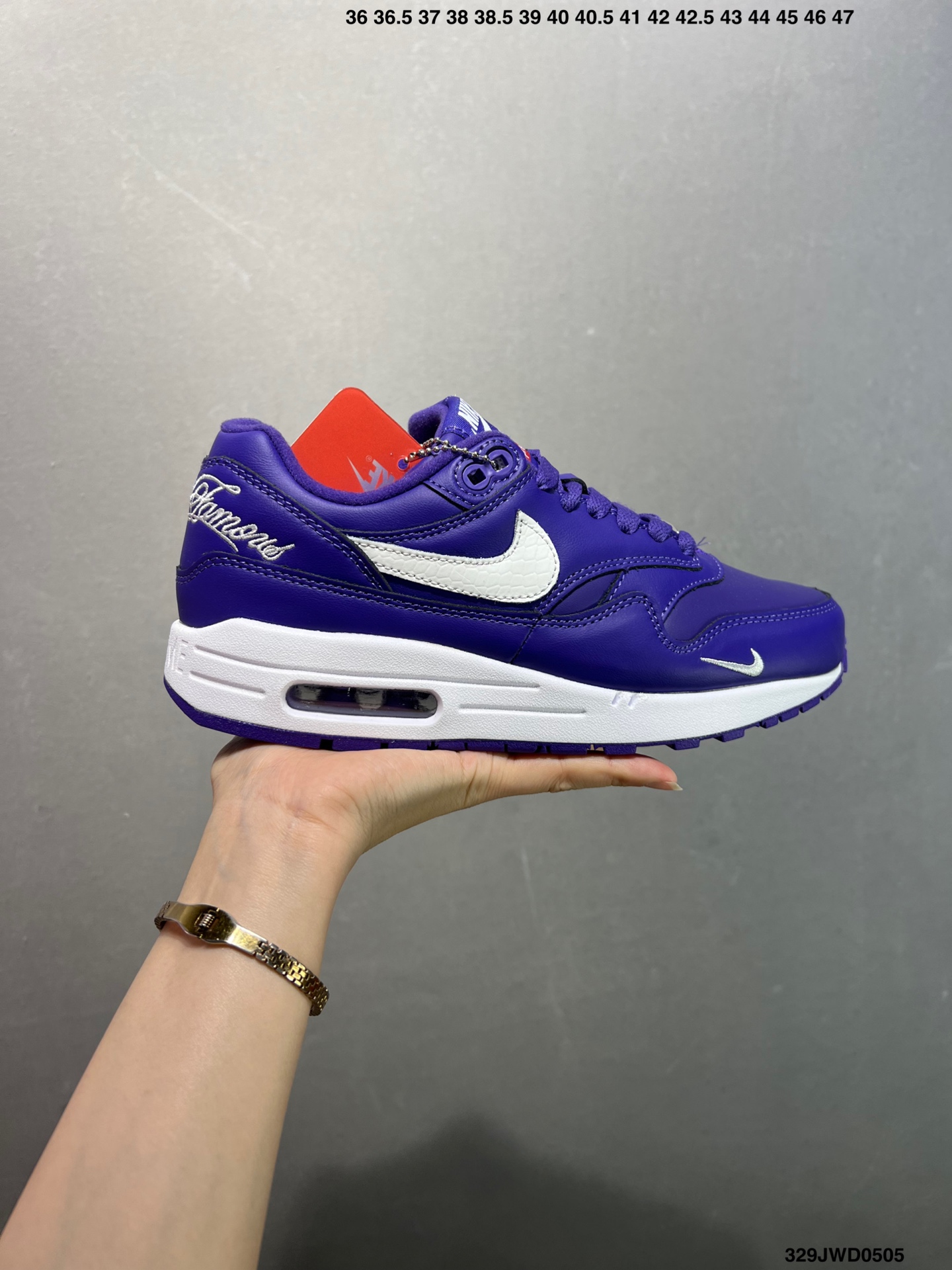 Nike Air Max 1 Premium 'King's Day' Purple Running Shoes 2 i1746377364440 5001 0 0