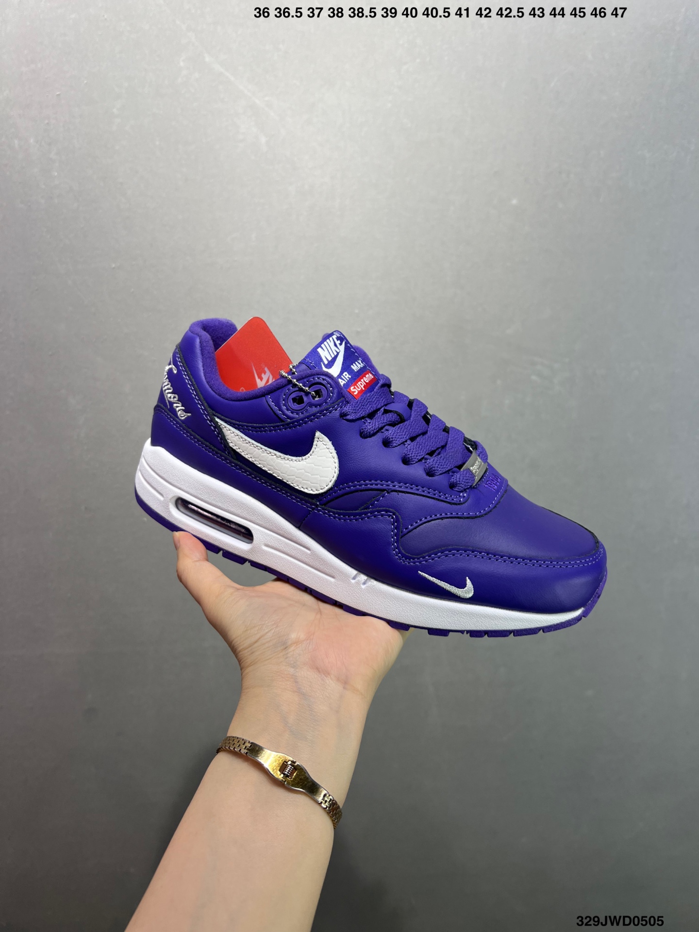 Nike Air Max 1 Premium 'King's Day' Purple Running Shoes 3 i1746377364445 1380 0 1