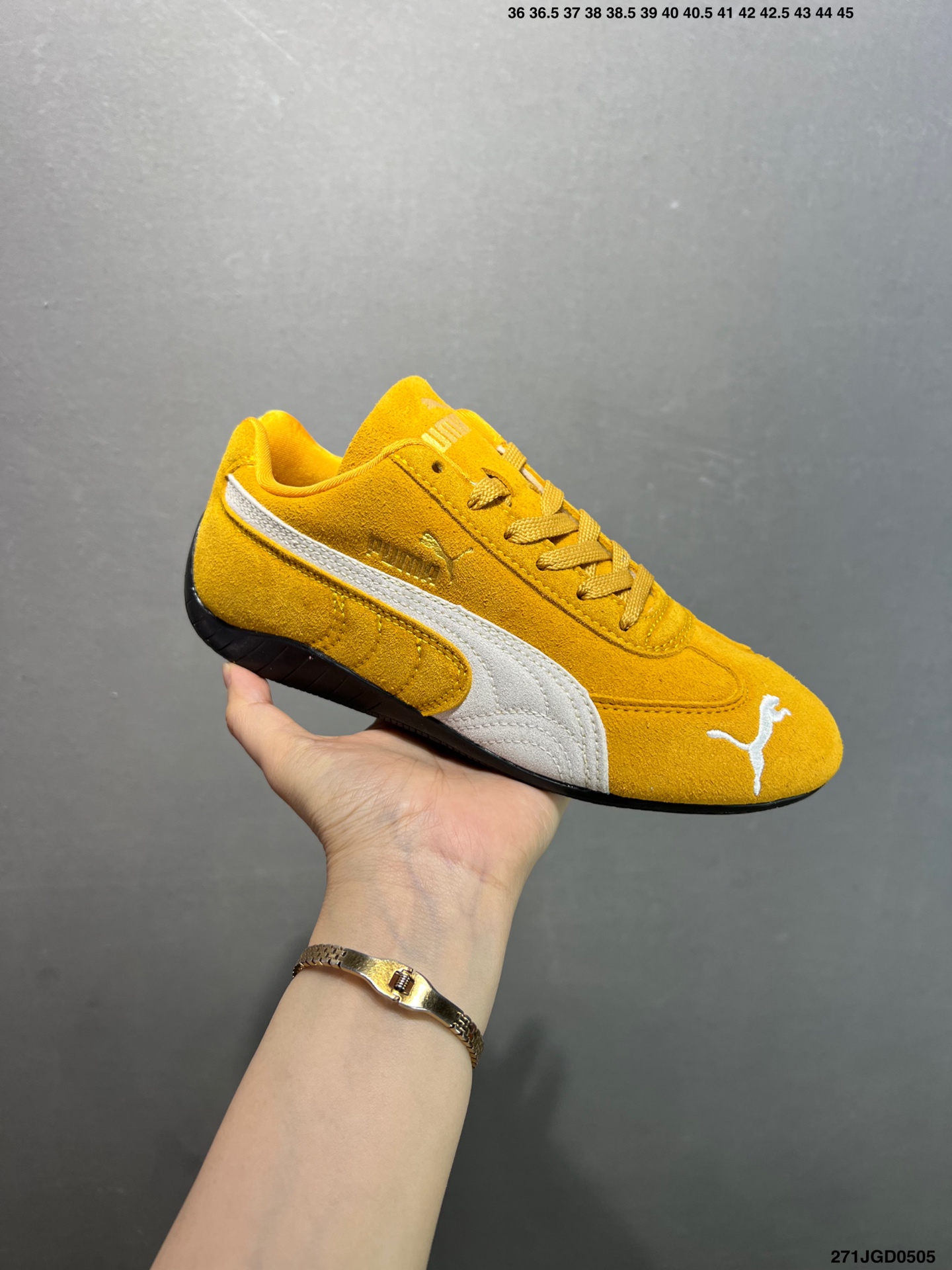 Puma Speedcat Shield OG Yellow Suede Low-Profile Lifestyle Sneakers 3 i1746377460825 2134 0 1