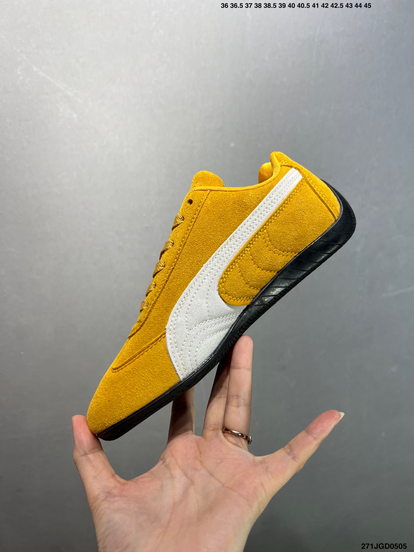 Puma Speedcat Shield OG Yellow Suede Low-Profile Lifestyle Sneakers 4 i1746377460827 8631 0 2