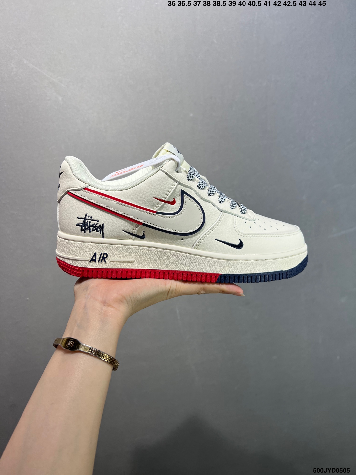 Nike Air Force 1 Low Stussy Collab - Premium Quality, Comfortable Fit 2 i1746377838409 2373 0 0
