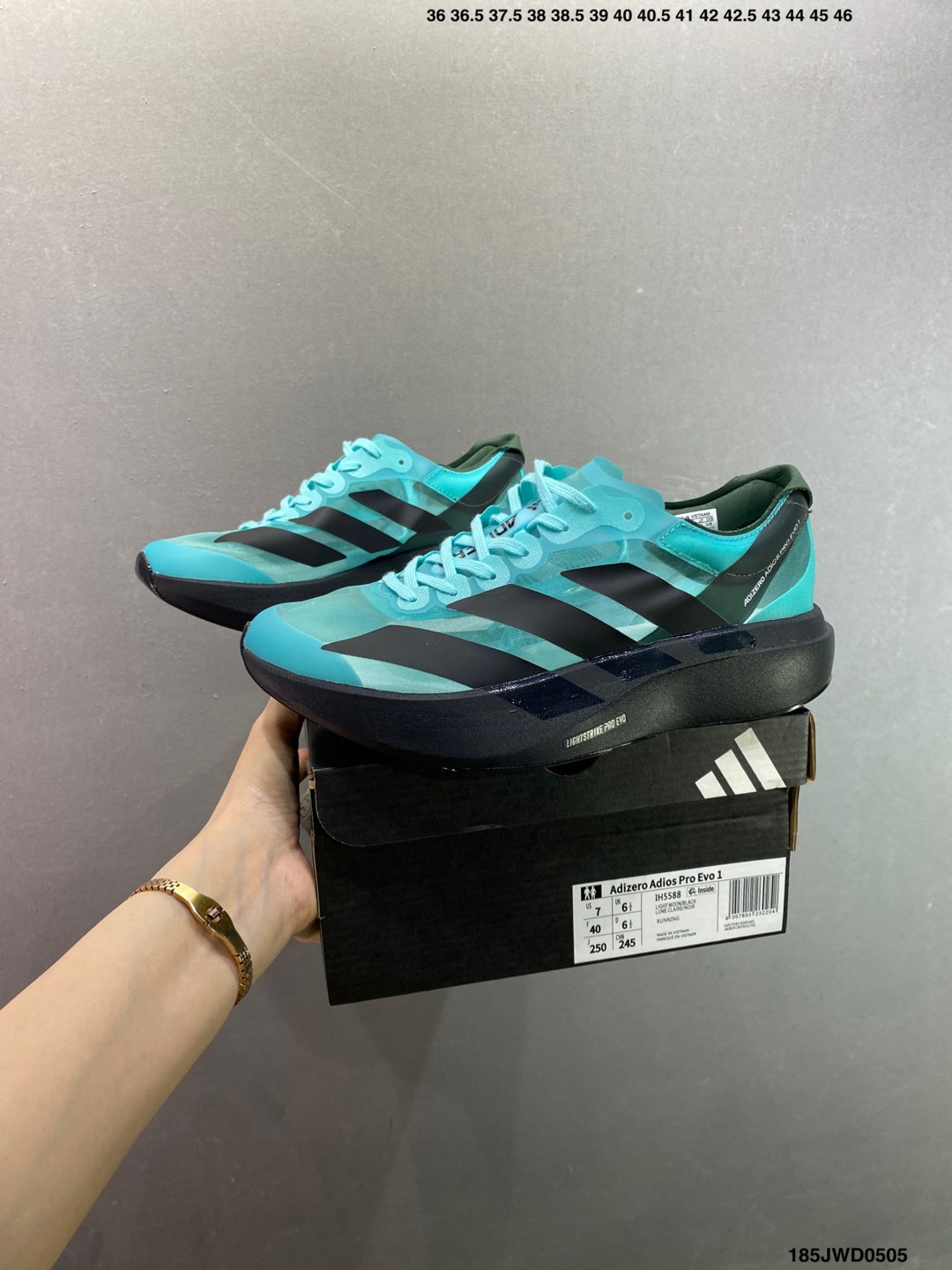 Adidas Adizero Adios Pro EVO 1 Running Shoes - Lightweight & Breathable 7 i1746378507650 8502 0 8