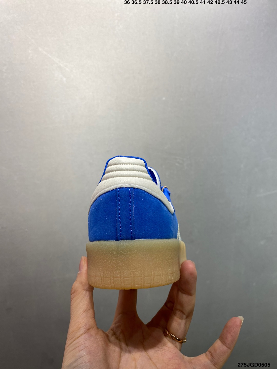 Adidas Originals Samba 00s Blue Suede Retro Low-Top Casual Sneakers 5 i1746378782342 7461 0 3