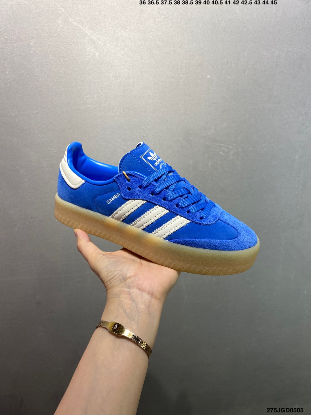 Adidas Originals Samba 00s Blue Suede Retro Low-Top Casual Sneakers 3 i1746378782410 2523 0 1