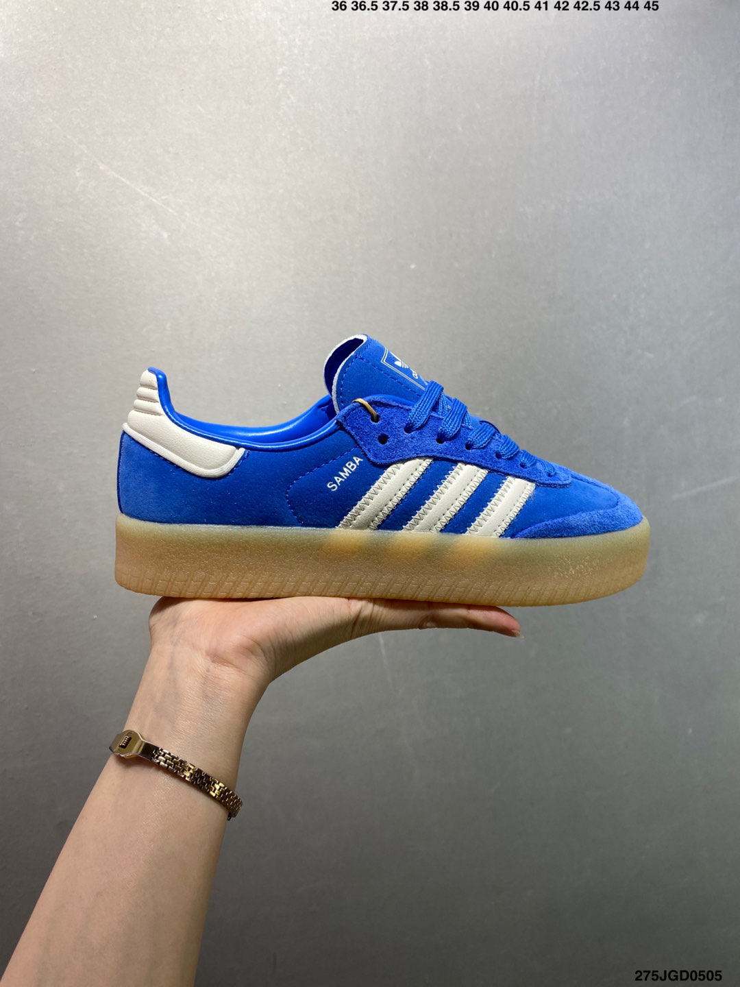 Adidas Originals Samba 00s Blue Suede Retro Low-Top Casual Sneakers 2 i1746378782608 5449 0 0