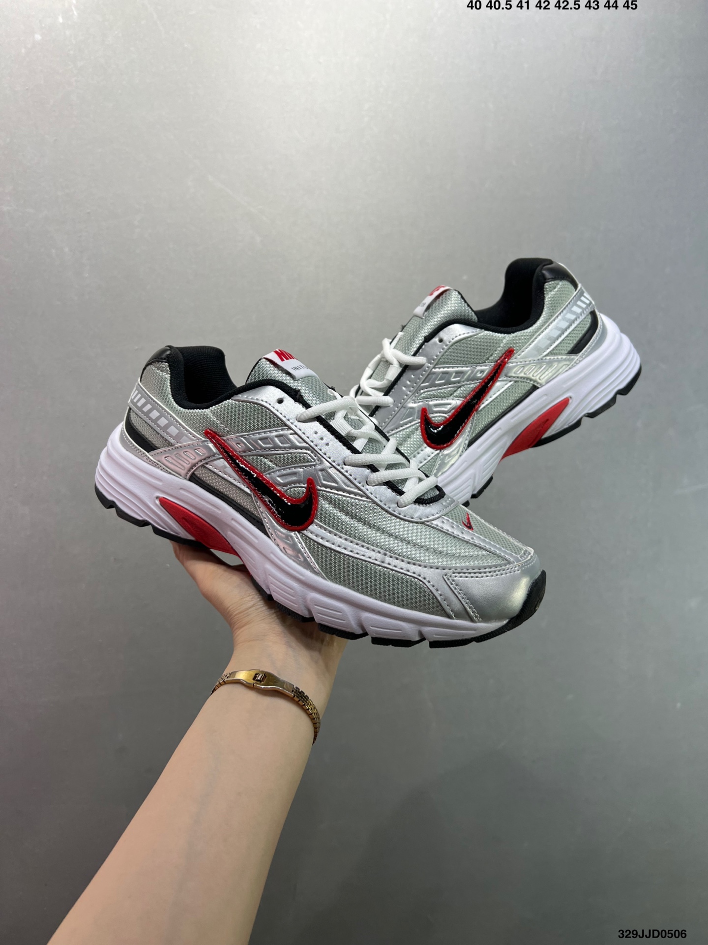 Nike Initiator Women's Running Shoes - Silver/Red - HQ1179-001 2 i1746459264433 8027 0 7