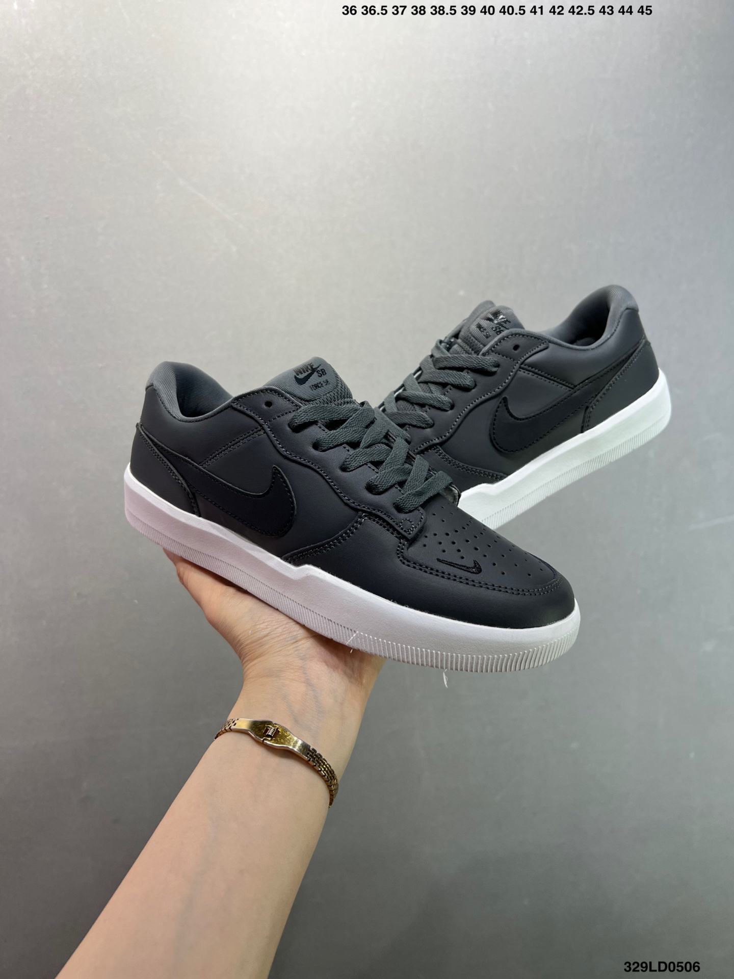Nike SB Force 58 Black/White Skate Shoes - Durable, Flexible, and Stylish 3 i1746459800577 9494 0 7