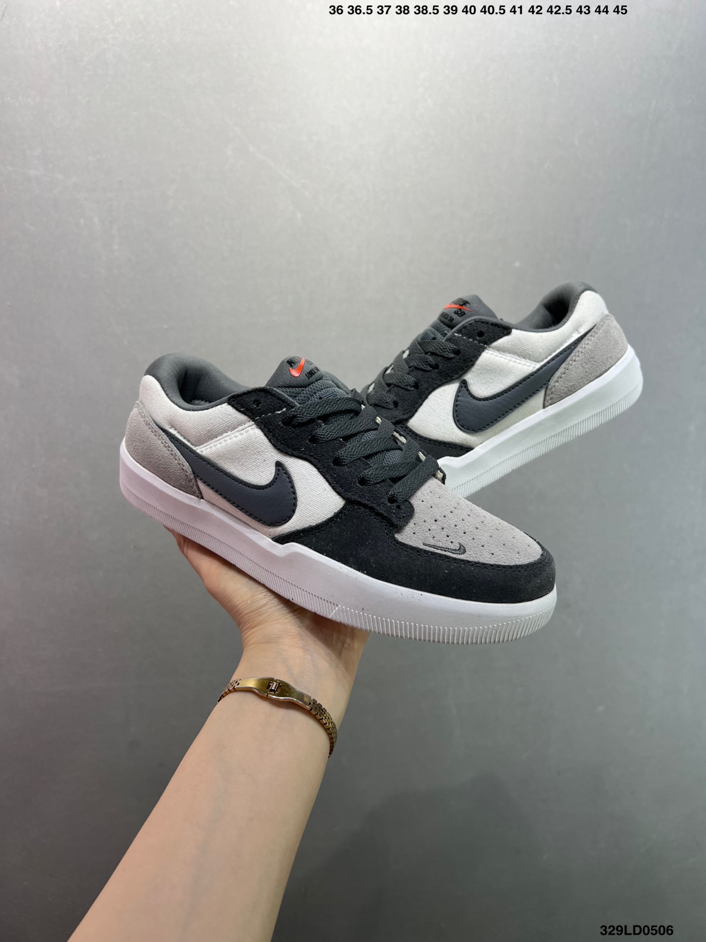 Nike SB Force 58 Black/White Skate Shoes - Durable, Flexible, and Stylish 4 i1746459822880 965 0 7