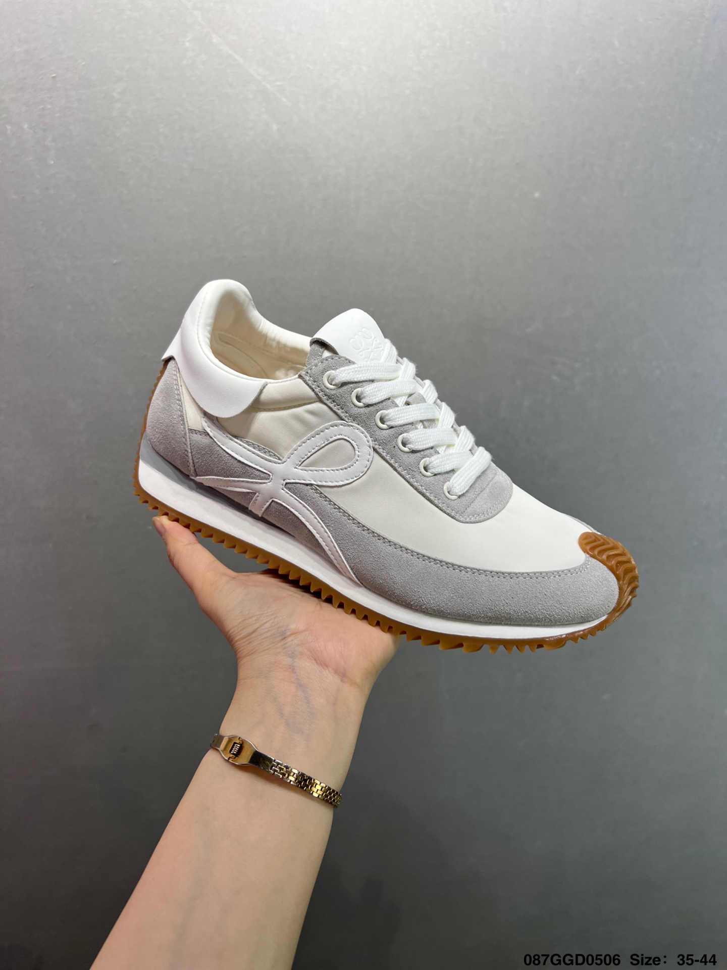Loewe Ballet Runner 2.0 Sneakers, Leather, Suede, and Rubber Outsole 6 i1746463790162 7317 0 1