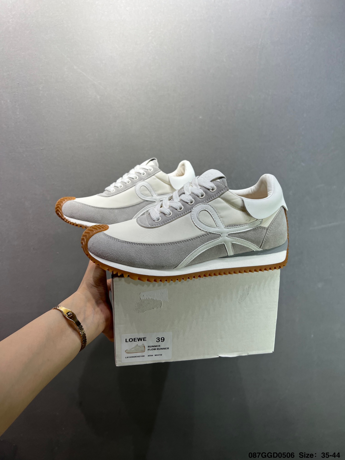 Loewe Ballet Runner 2.0 Sneakers, Leather, Suede, and Rubber Outsole 9 i1746463790164 9615 0 8