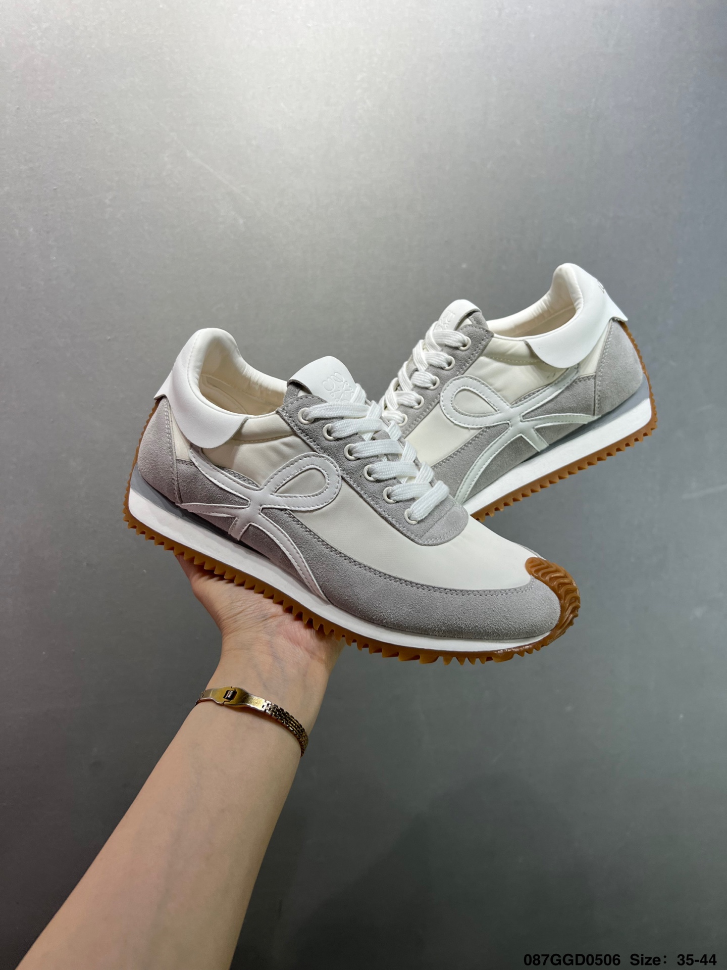 Loewe Ballet Runner 2.0 Sneakers, Leather, Suede, and Rubber Outsole 8 i1746463792203 8416 0 7