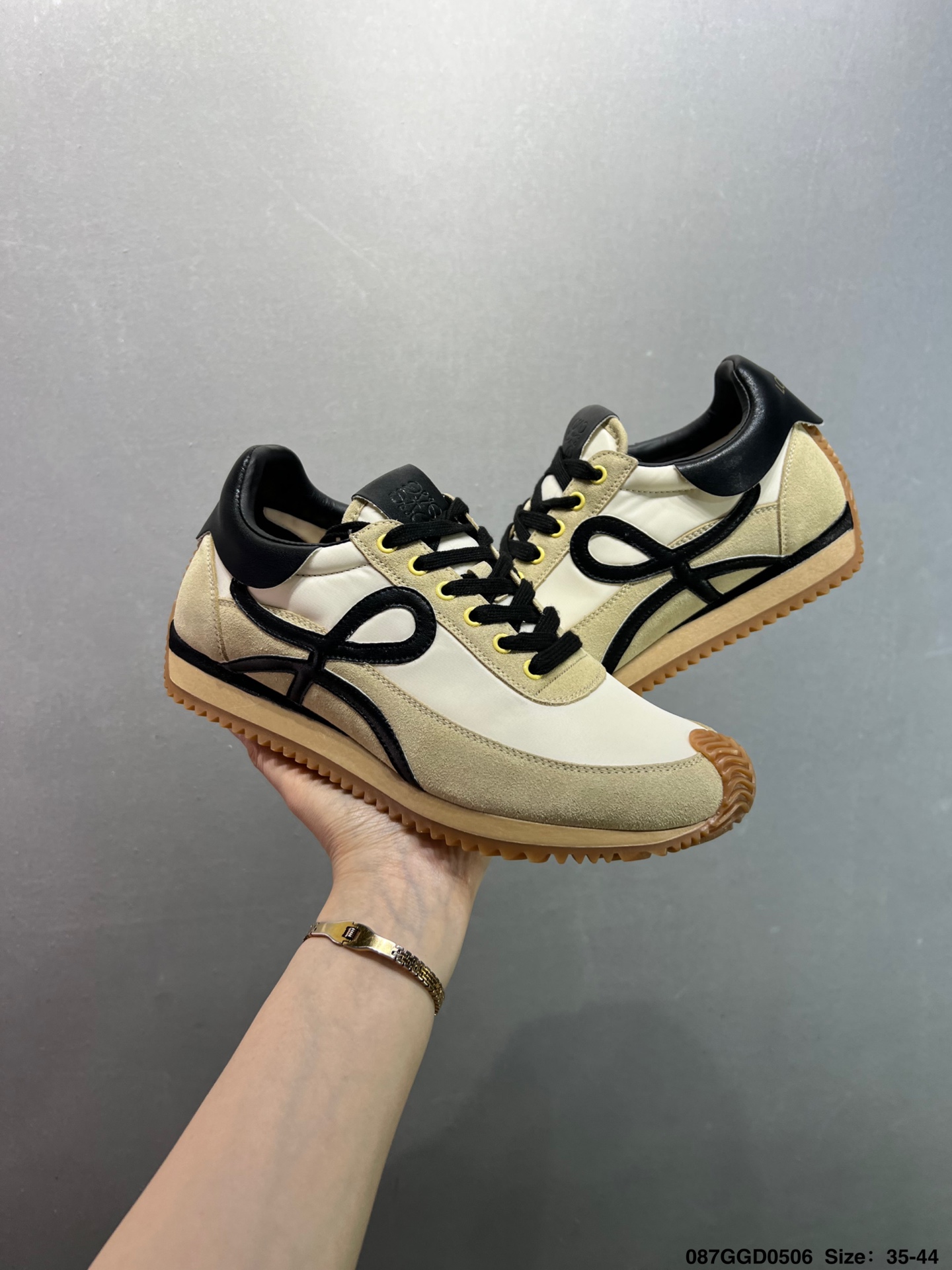 Loewe Ballet Runner 2.0 Sneakers, Leather, Suede, and Rubber Outsole 4 i1746463829781 6606 0 7