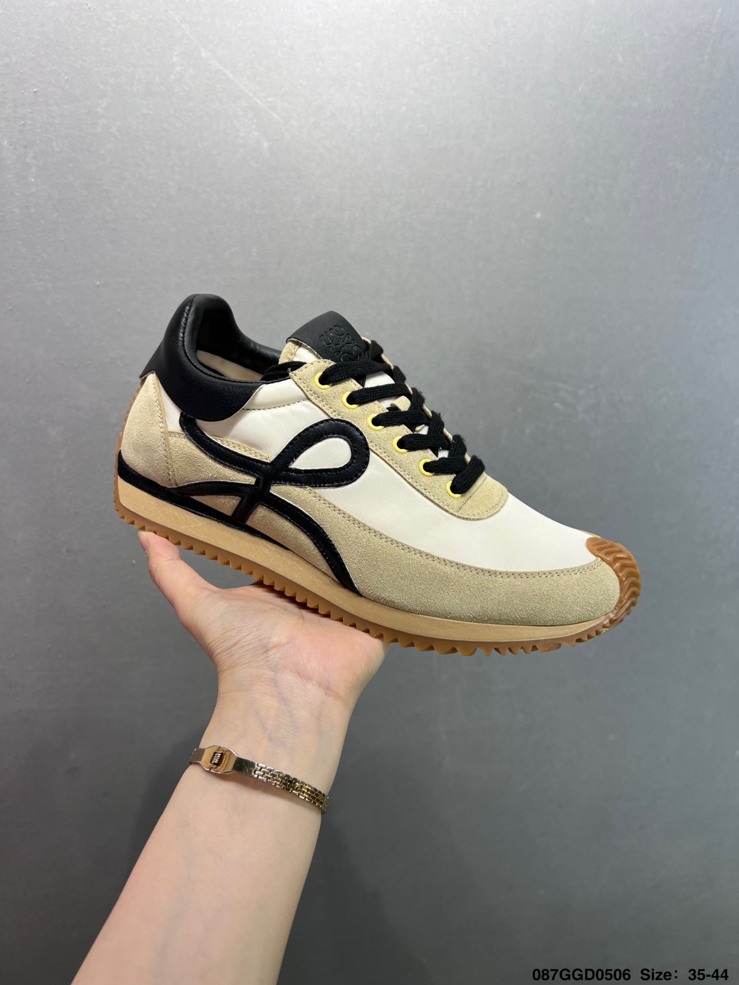 Loewe Ballet Runner 2.0 Sneakers, Leather, Suede, and Rubber Outsole 2 i1746463831464 1266 0 1