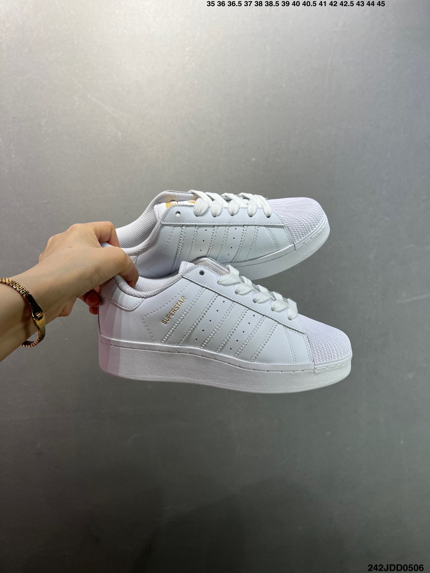 Adidas Originals Superstar XLG White Leather Platform Sneakers - IF9995 5 i1746464304160 8022 0 8