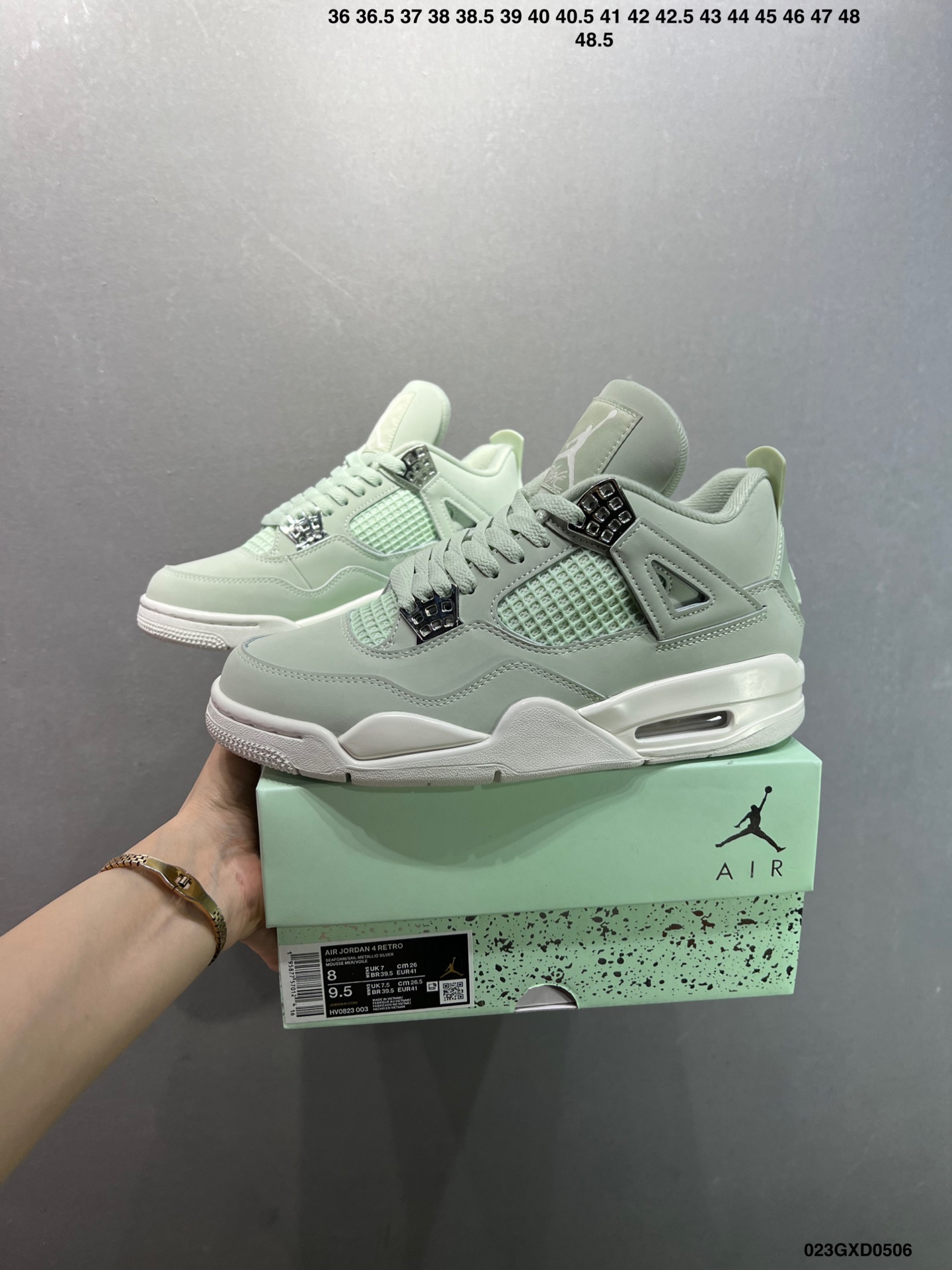 Air Jordan 4 Retro: Premium Leather Basketball Shoes - Light Olive 10 i1746465631193 3684 0 8
