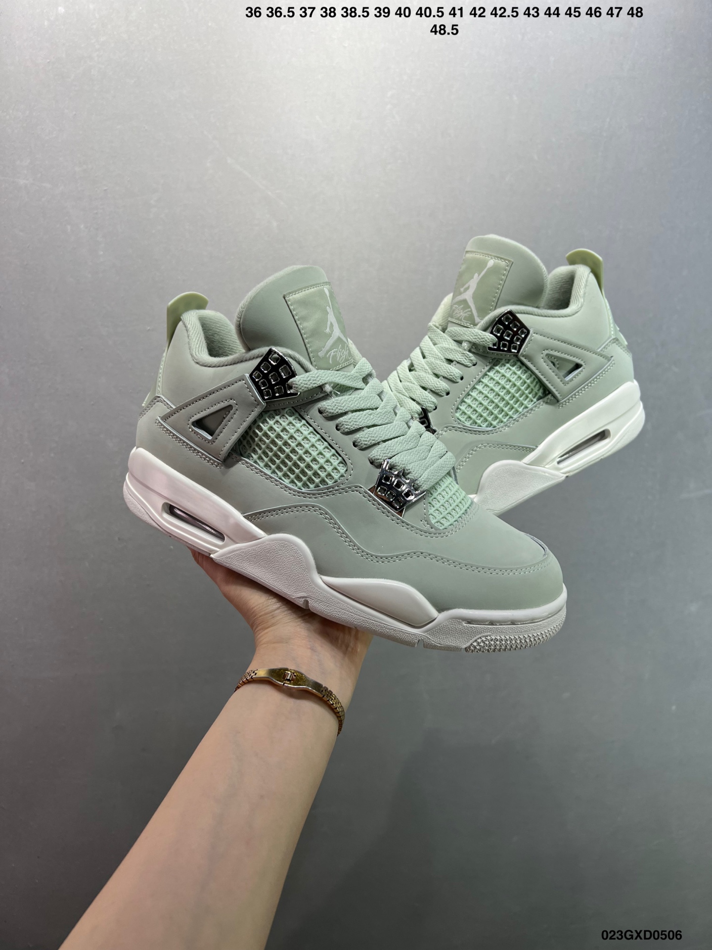 Air Jordan 4 Retro: Premium Leather Basketball Shoes - Light Olive 9 i1746465631216 2183 0 7