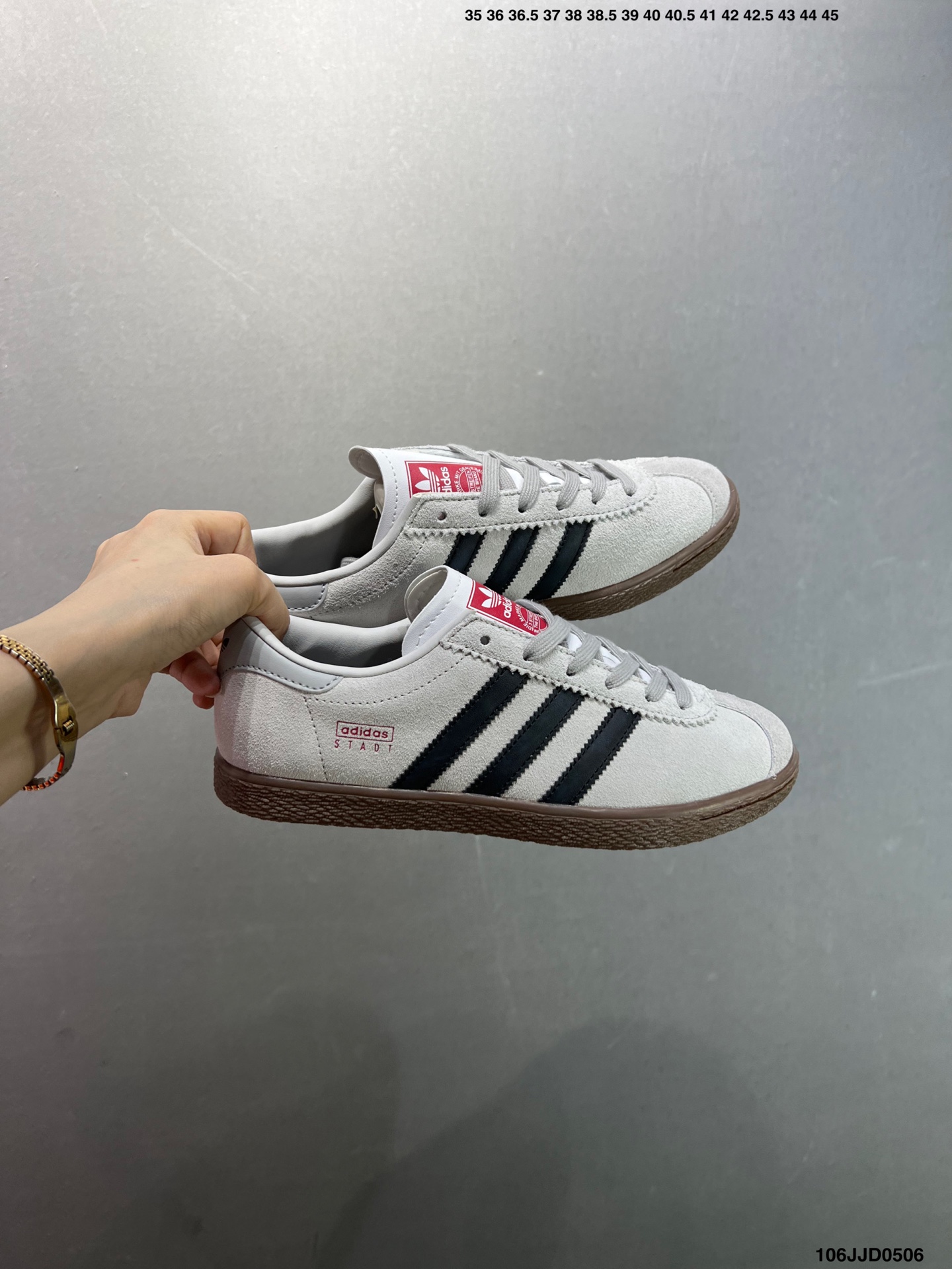 Adidas Stadt Men's Suede Low-Top Sneakers with Signature 3-Stripes Design 10 i1746466303444 6172 0 8