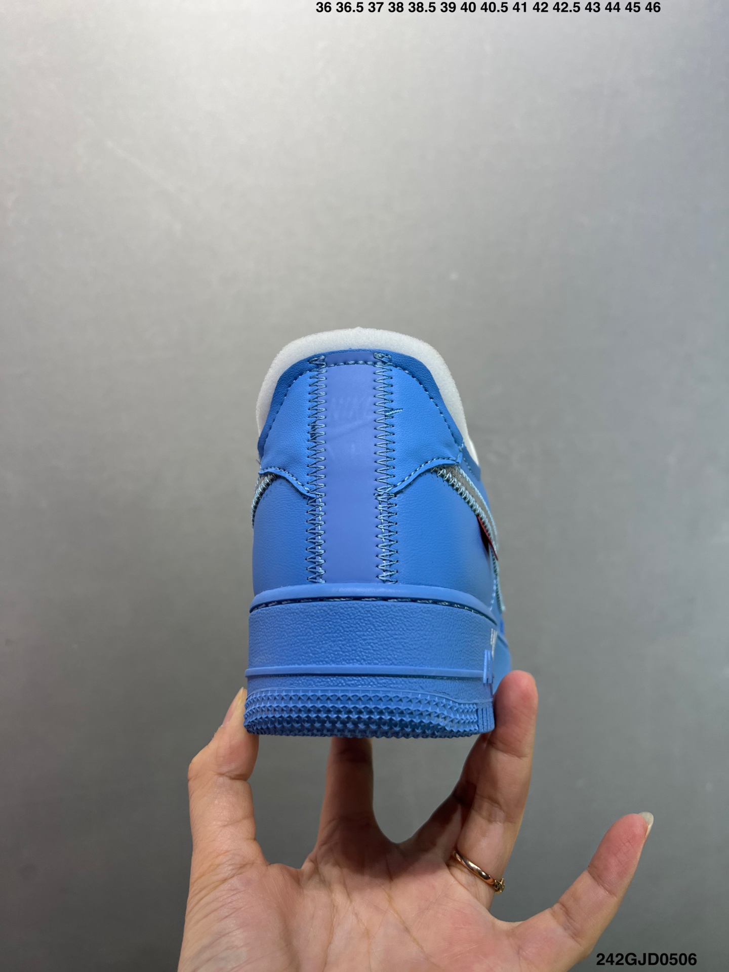 Off-White x Nike Air Force 1 Low Blue: Classic Style, Modern Edge 5 i1746466539813 6143 0 3