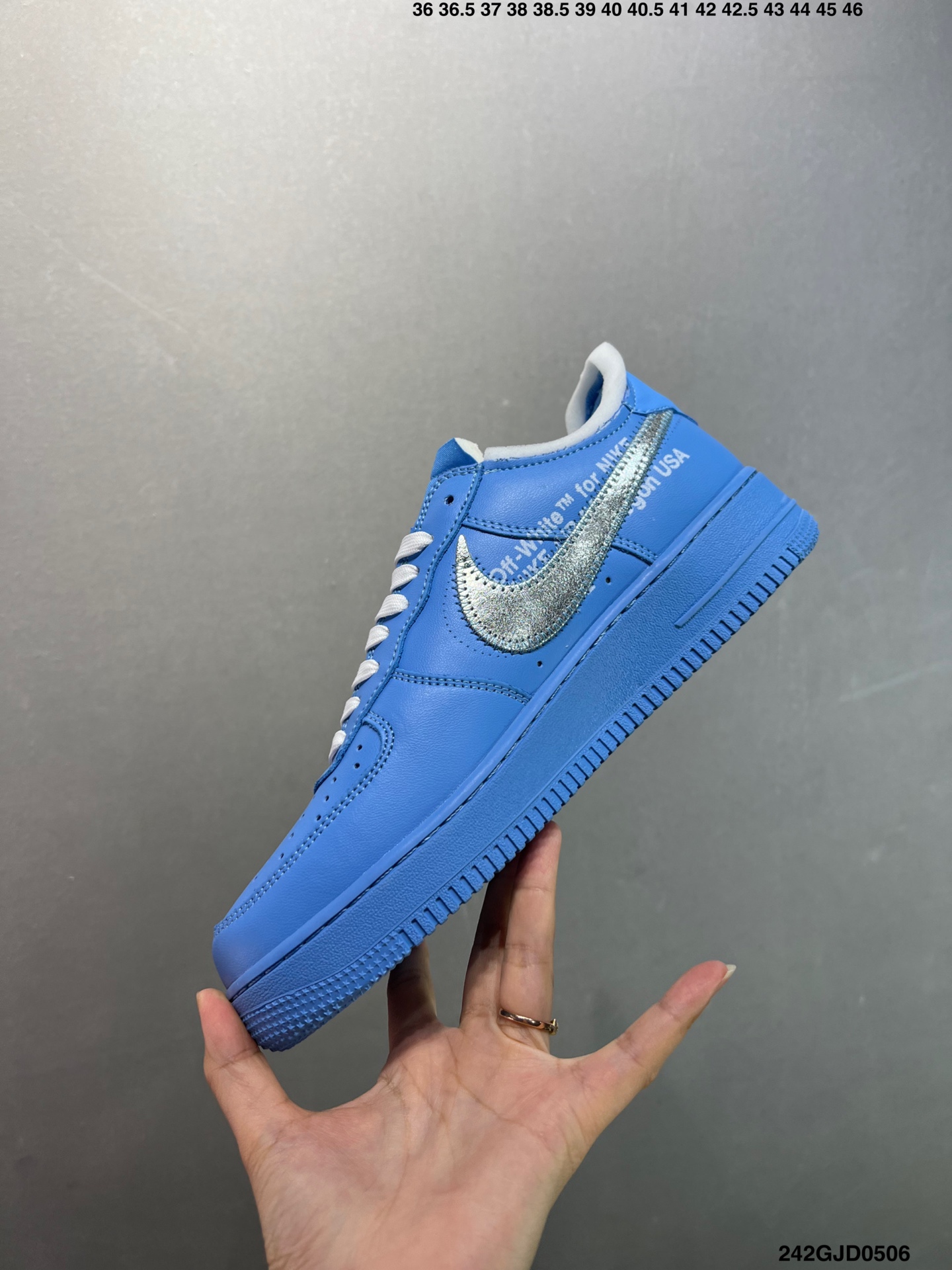 Off-White x Nike Air Force 1 Low Blue: Classic Style, Modern Edge 4 i1746466541540 8525 0 2