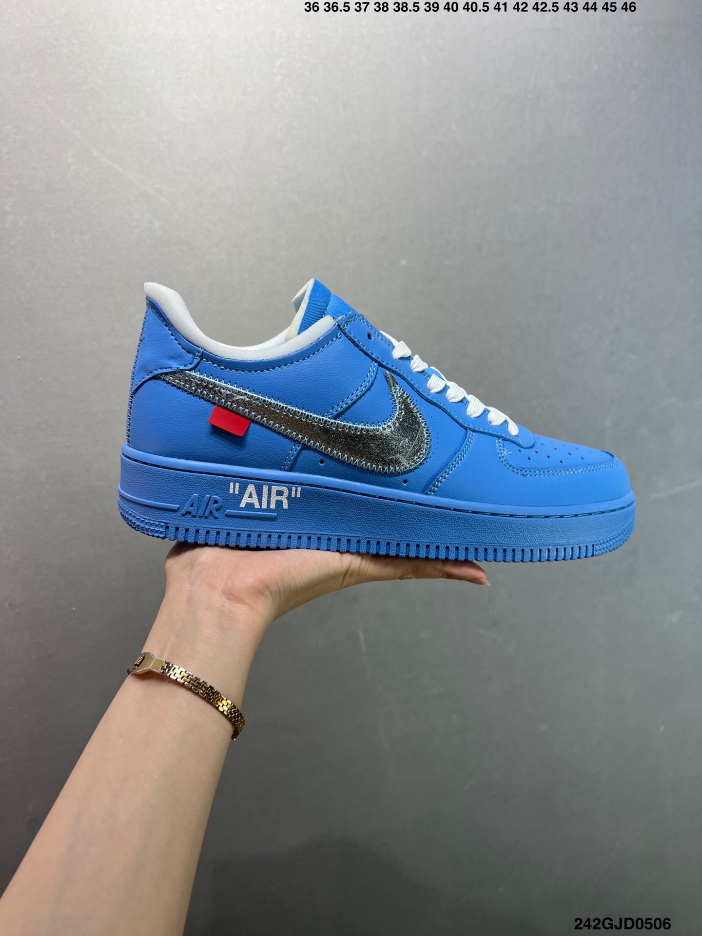 Off-White x Nike Air Force 1 Low Blue: Classic Style, Modern Edge 2 i1746466541554 666 0 0