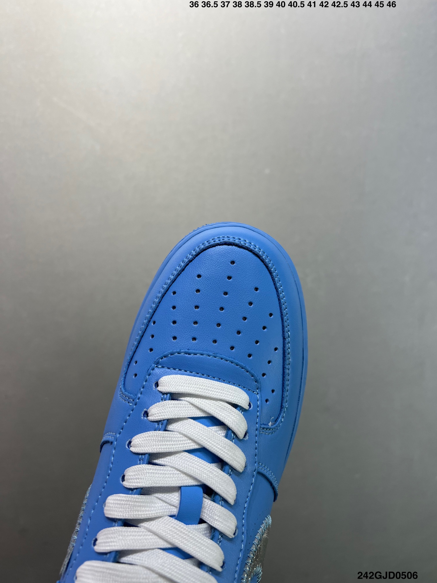 Off-White x Nike Air Force 1 Low Blue: Classic Style, Modern Edge 6 i1746466541592 176 0 4