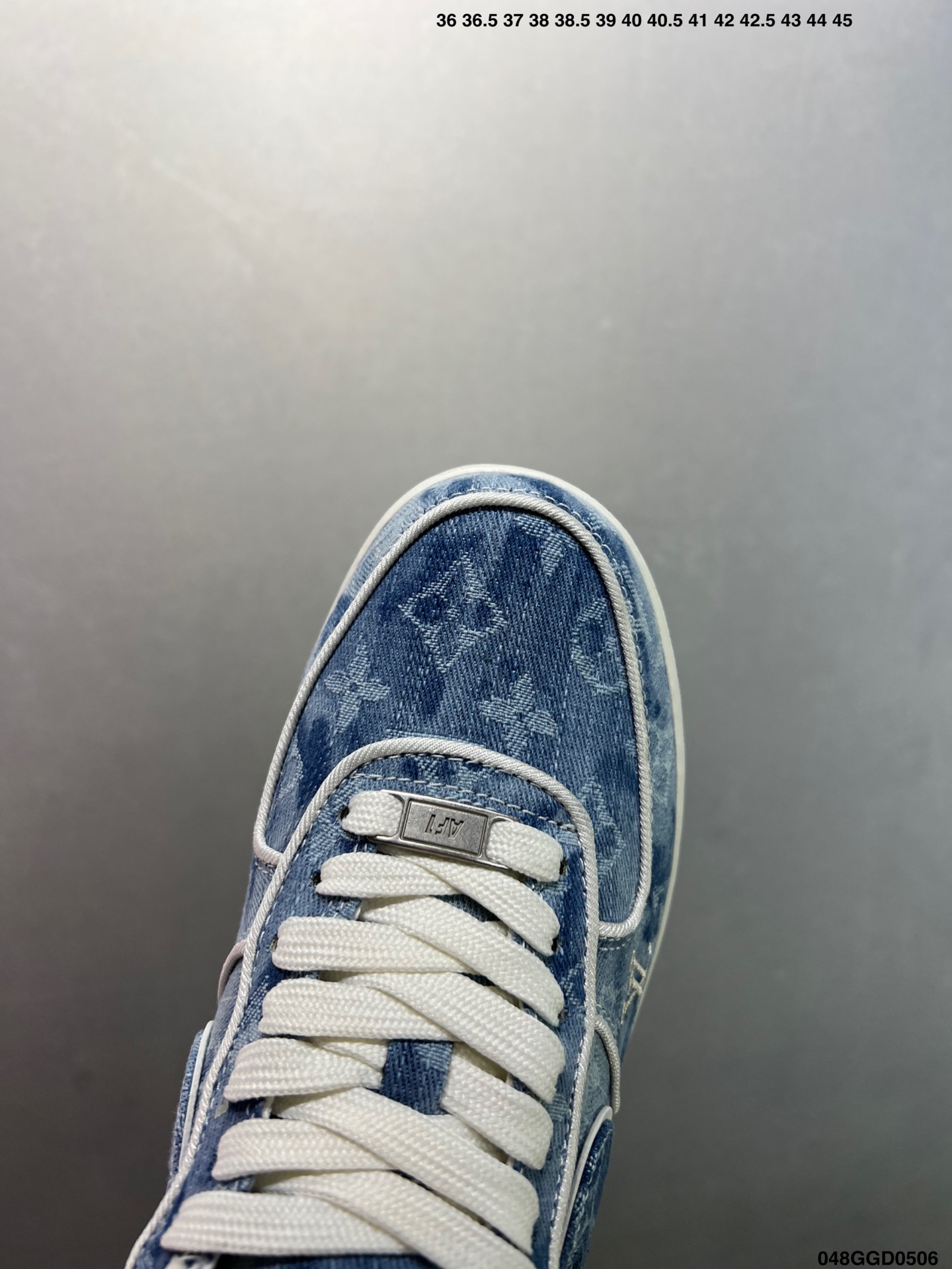 Nike Air Force 1 Low '07 Louis Vuitton Denim Custom Sneakers 6 i1746466676578 1755 0 4