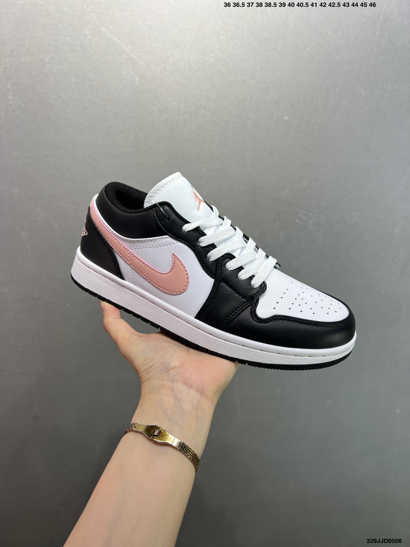 Nike Air Jordan 1 Low Basketball Shoes - Black, White & Coral Accents 3 i1746466753190 3492 0 1