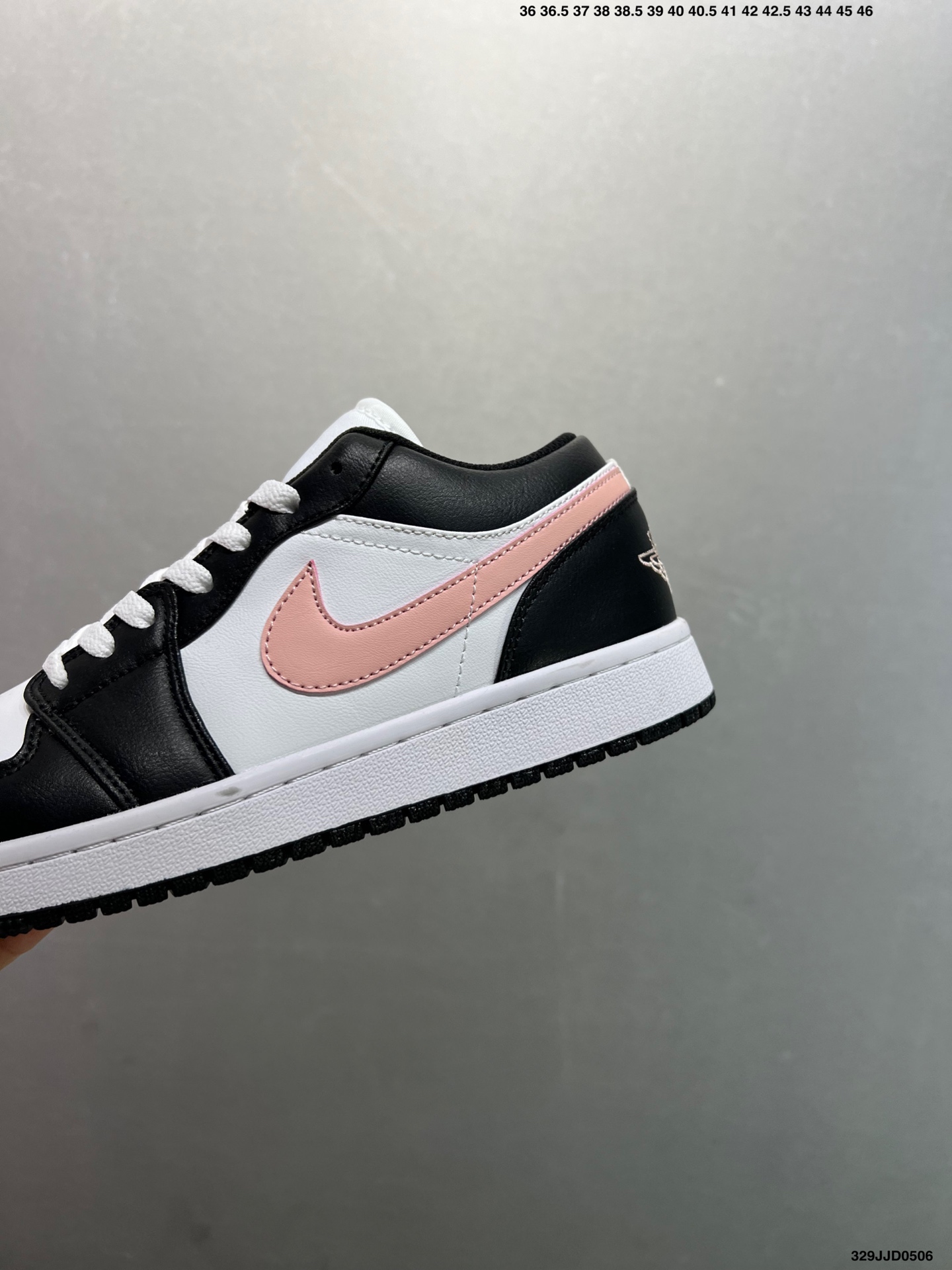 Nike Air Jordan 1 Low Basketball Shoes - Black, White & Coral Accents 7 i1746466755561 8626 0 5