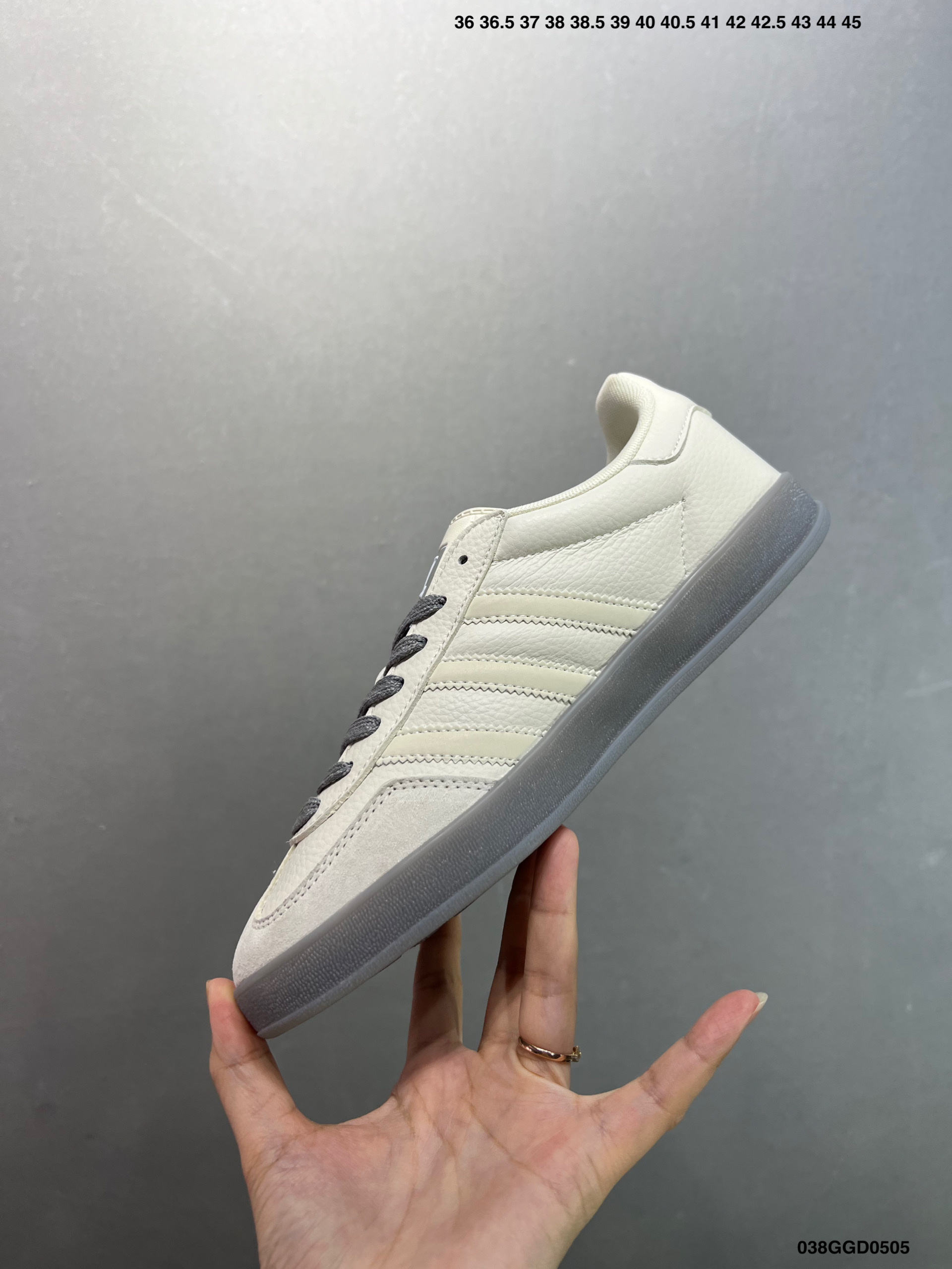 Adidas Gazelle x Louis Vuitton Cream White Low-Top Sneakers - Limited Edition 4 i1746467132050 2939 0 2